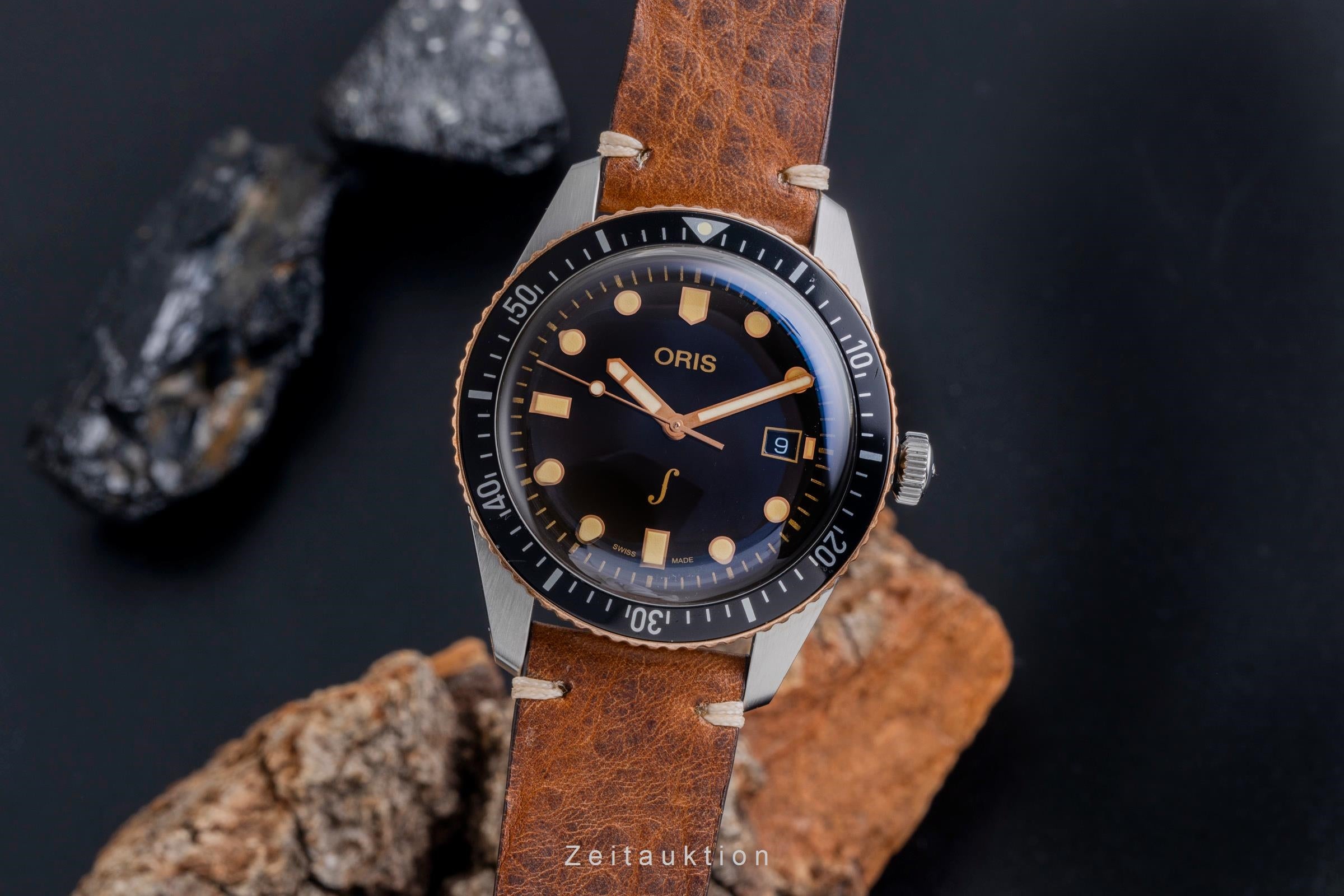 Oris Divers Sixty-Five Stahl / Bronze Automatik Ref. 01 733 7720 4388-Set LS B&P [2507443]