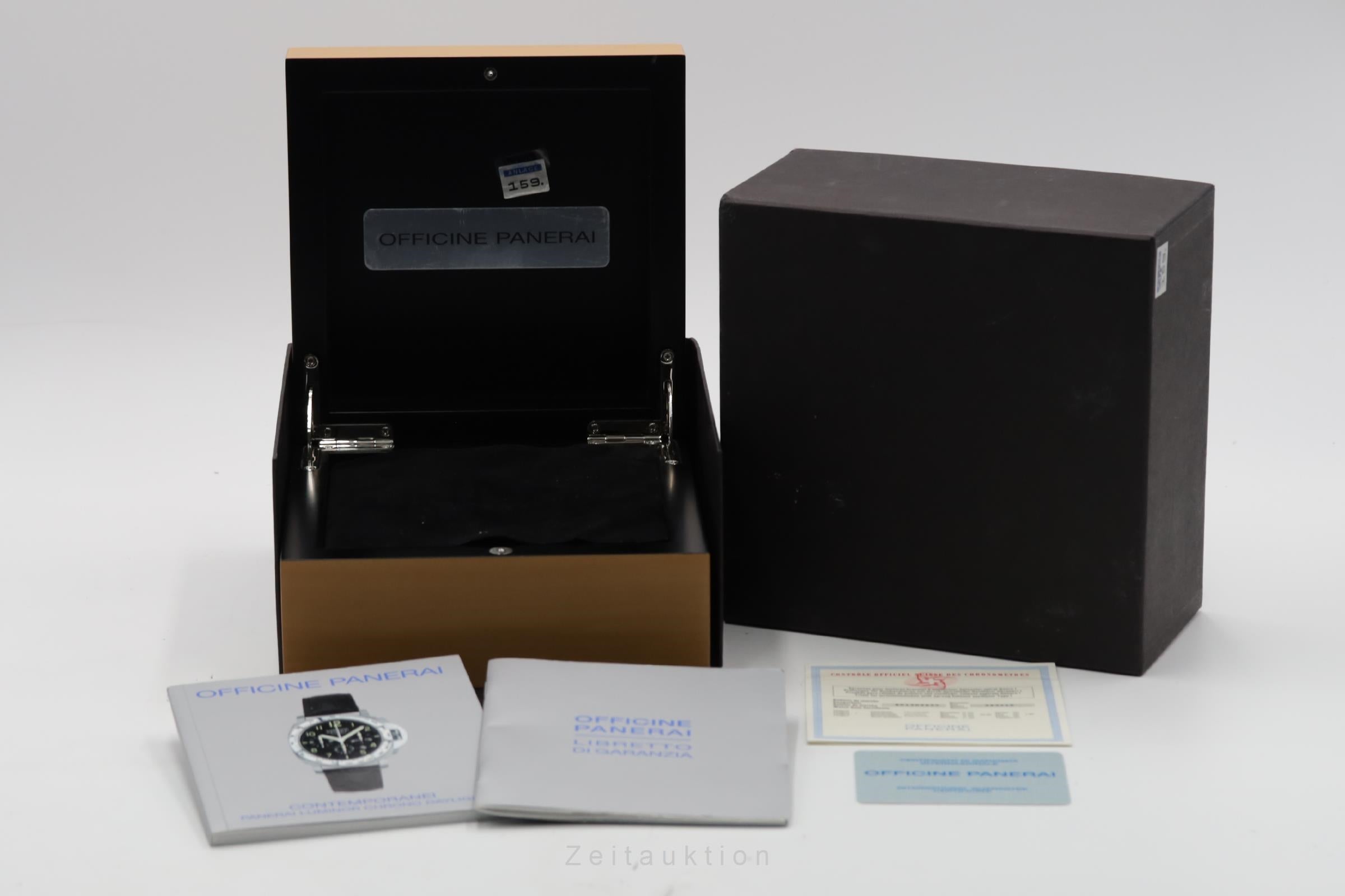 Panerai Luminor Chrono Daylight chronographe acier automatique montre pour hommes PAM00196  [2507444]
