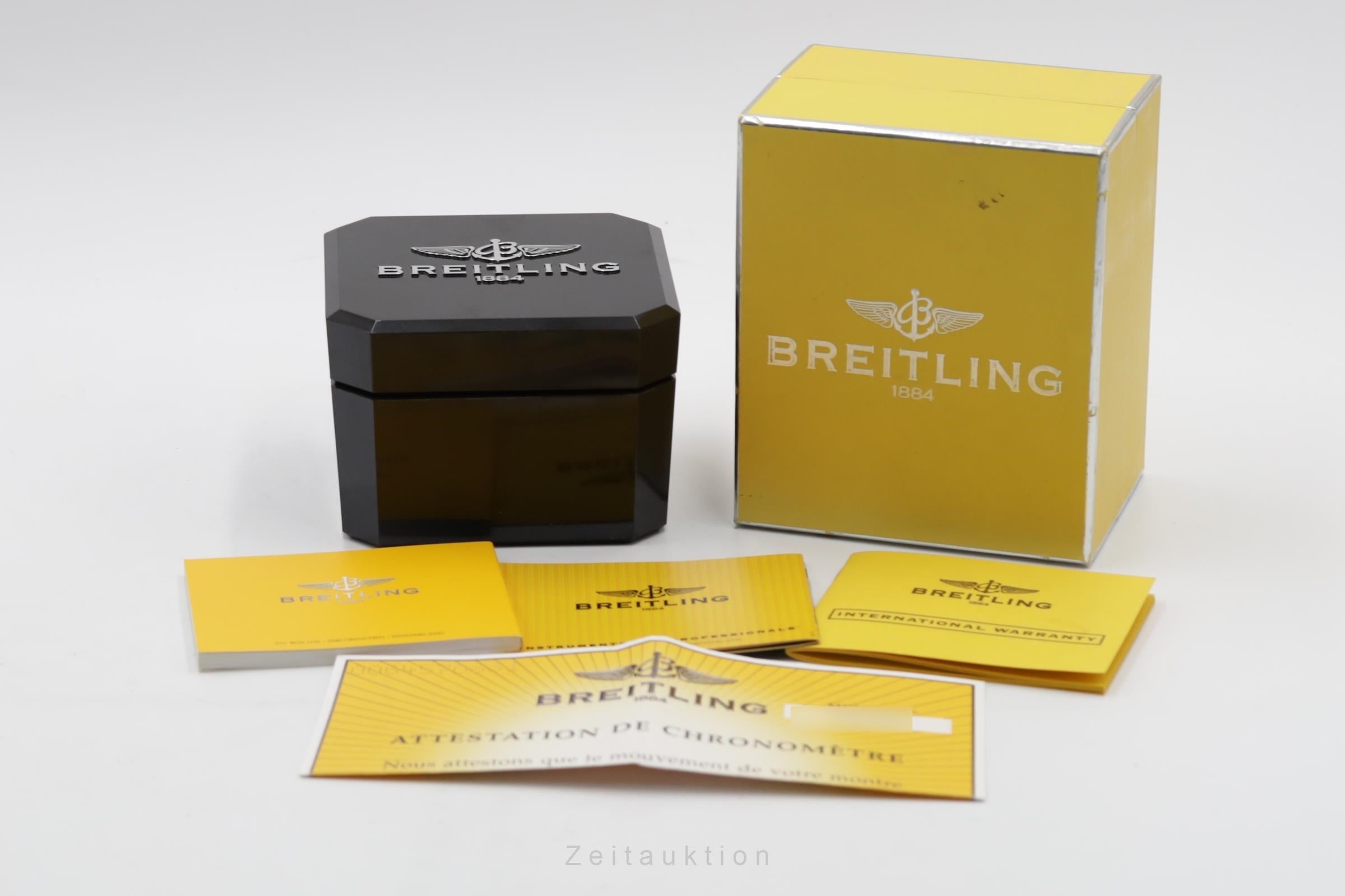 Breitling Superocean Chronograph Stahl Automatik Herrenuhr Ref. A13340 B&P 2006 [2507446]