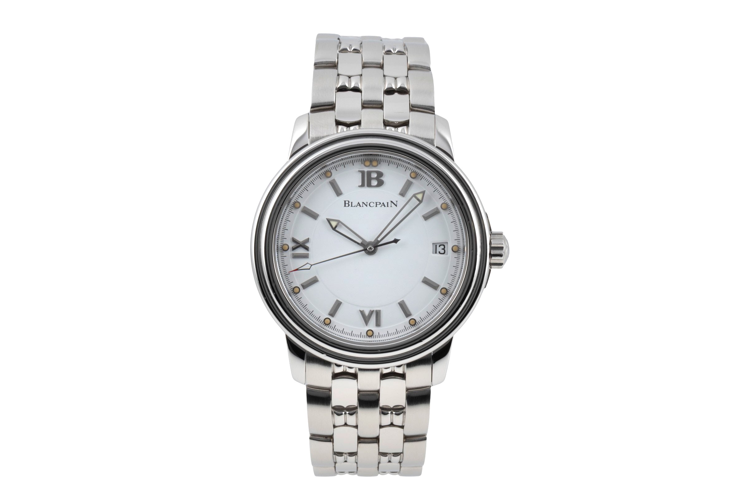 Blancpain Leman steel automatic men's watch 2100-1127-11  [2507448]