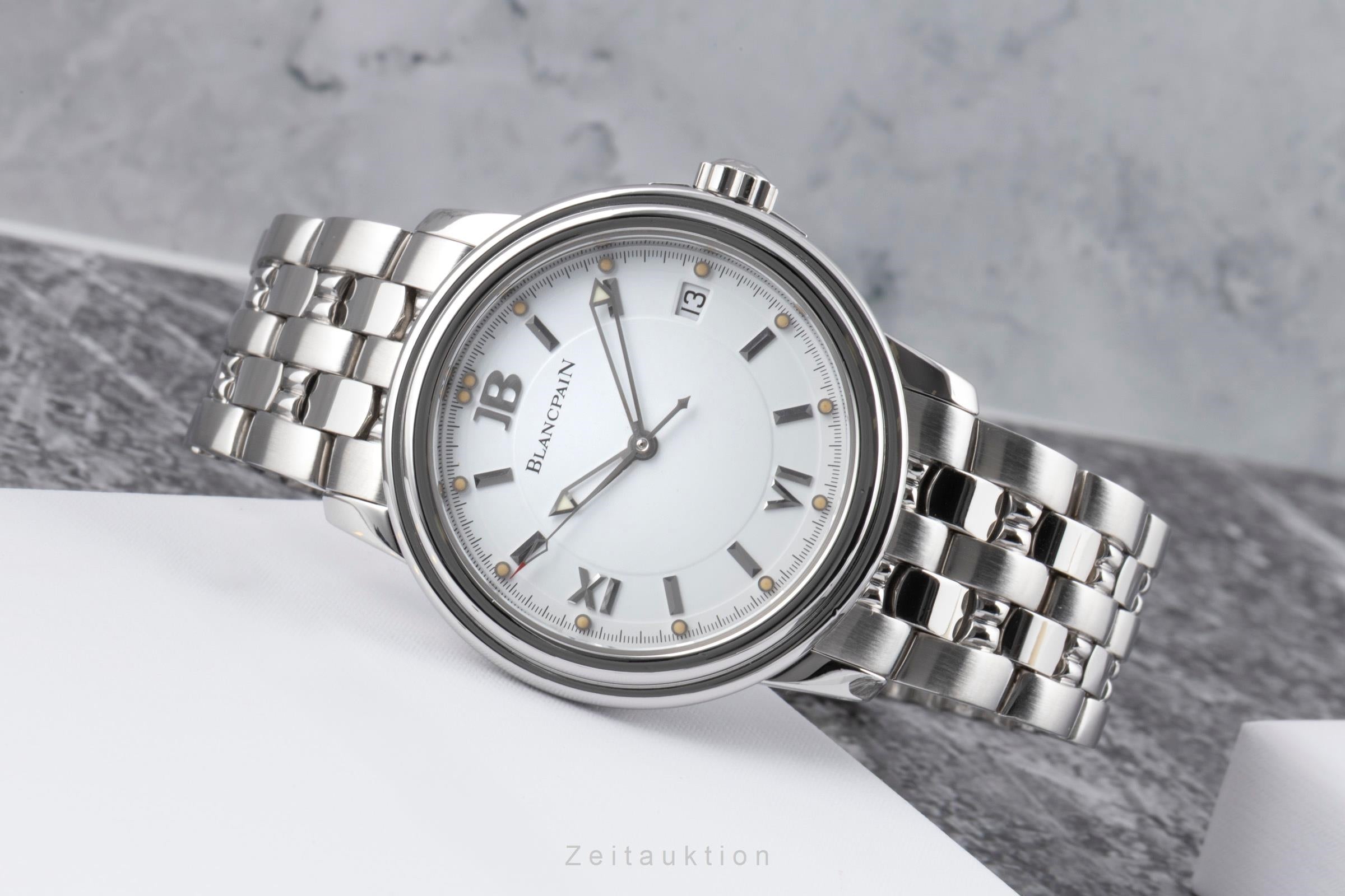 Blancpain Leman acero automático reloj para caballeros 2100-1127-11  [2507448]