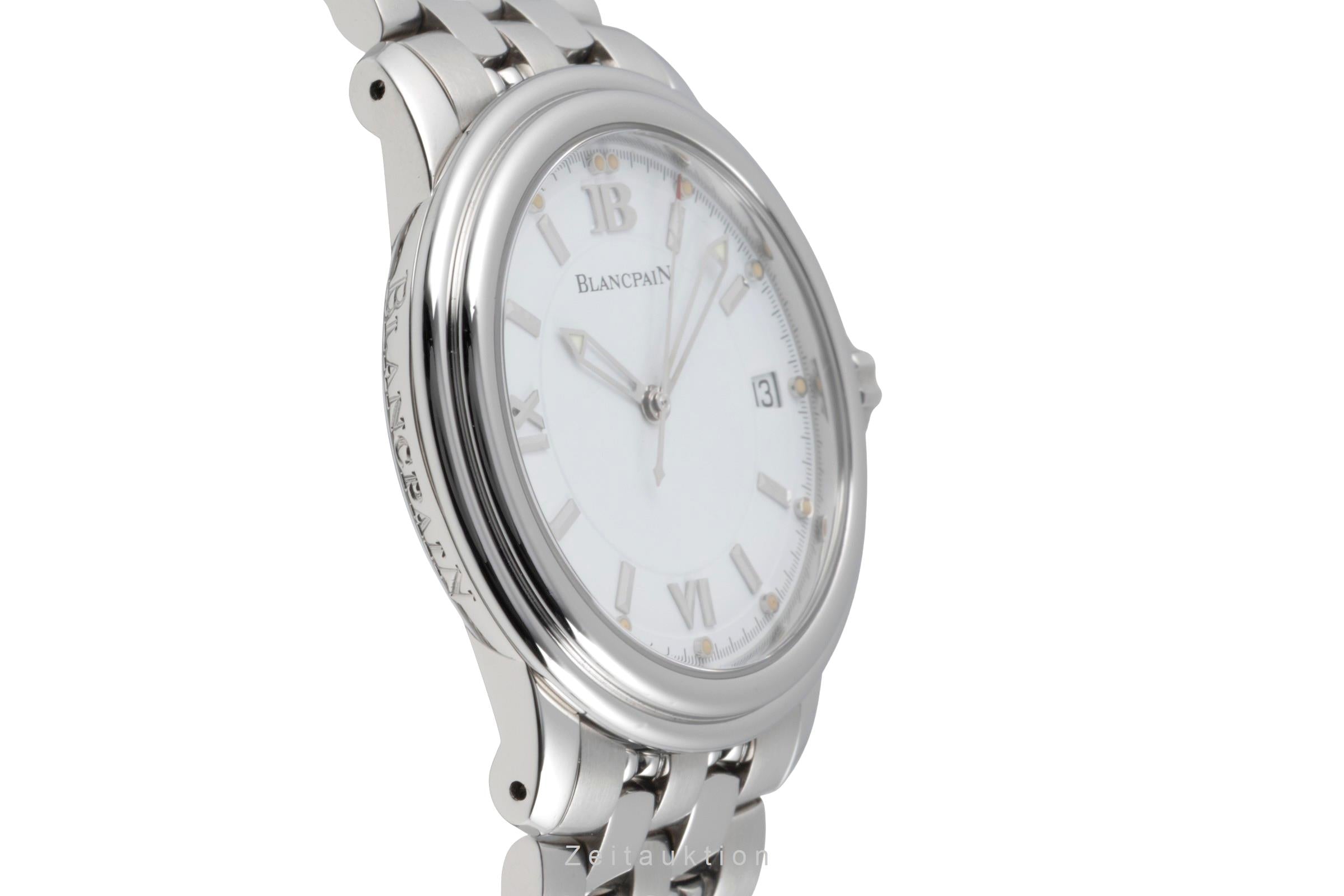 Blancpain Leman acero automático reloj para caballeros 2100-1127-11  [2507448]