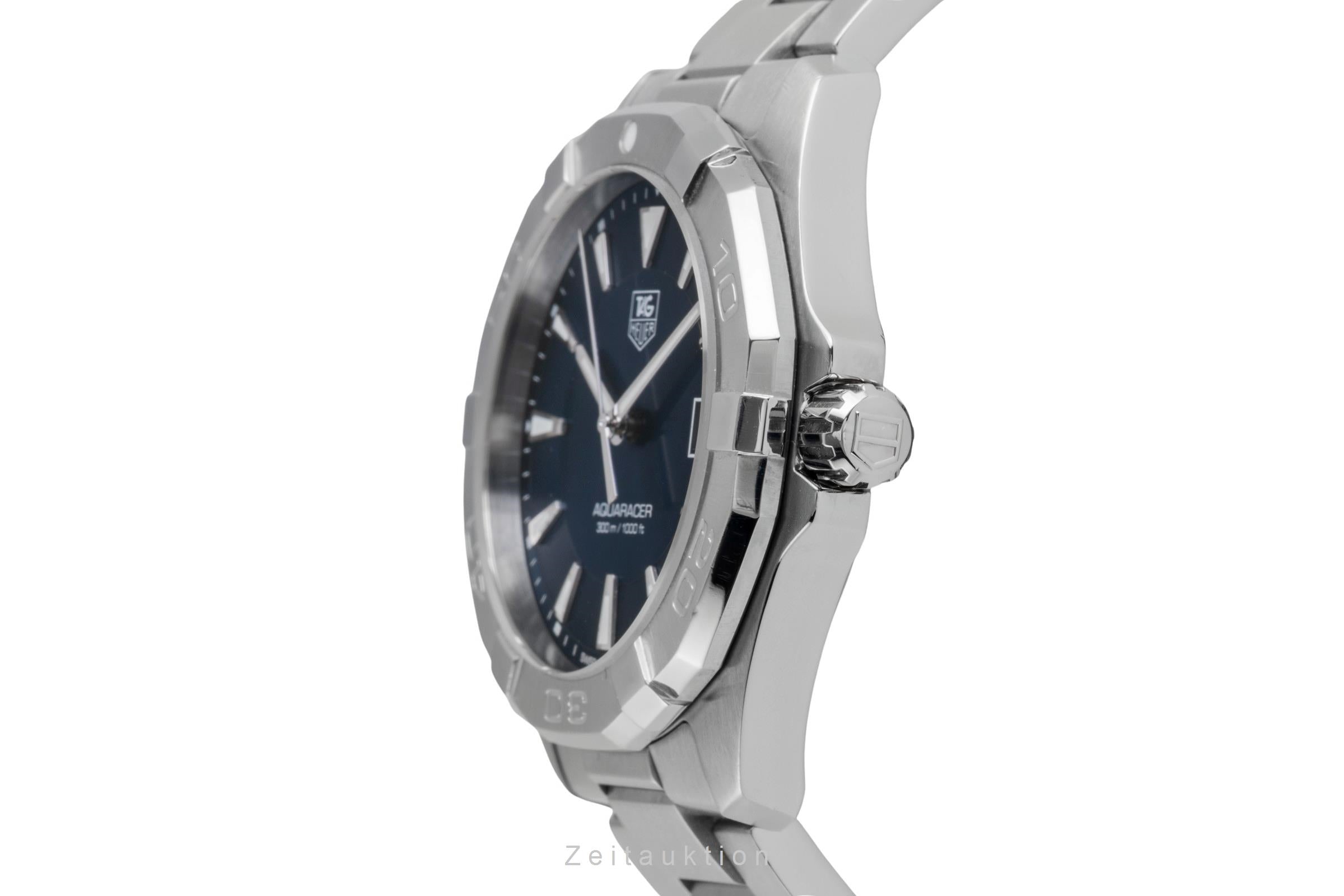 Tag Heuer Aquaracer 300M Blue Dial Edelstahl Quarz Herrenuhr Ref. WAY1112  [2507452]