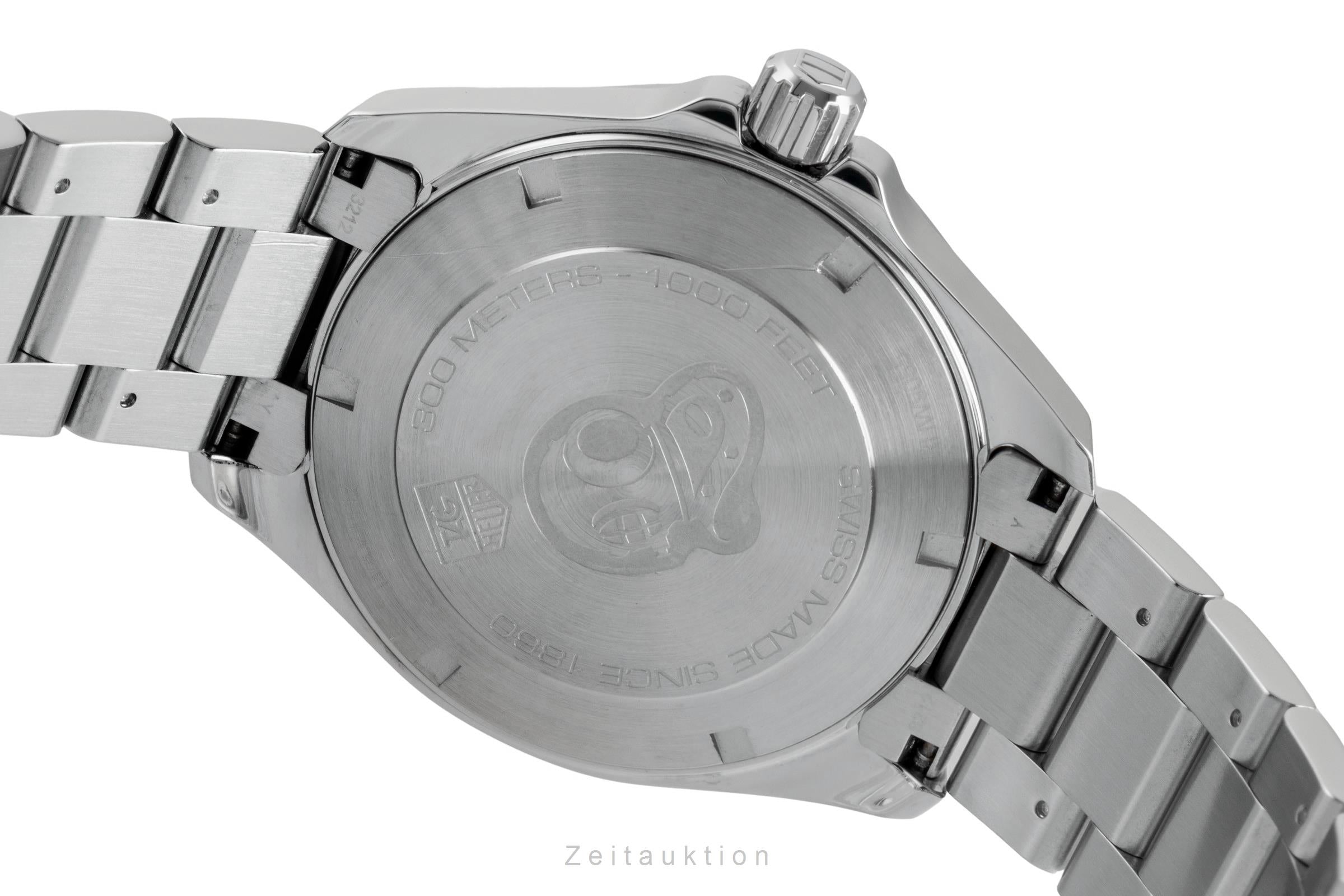 Tag Heuer Aquaracer 300M Blue Dial Edelstahl Quarz Herrenuhr Ref. WAY1112  [2507452]