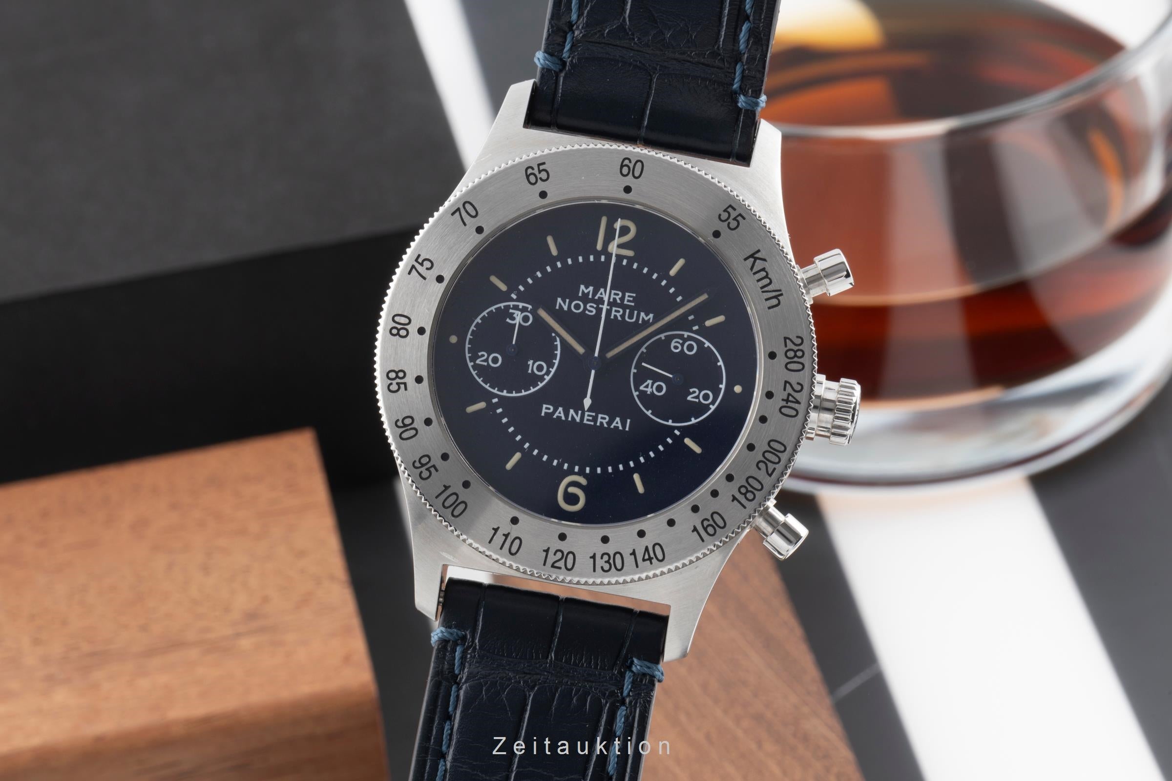 Panerai Mare Nostrum Chronograph Handaufzug Ref. PAM00716 Papiere 2024 [2507453]