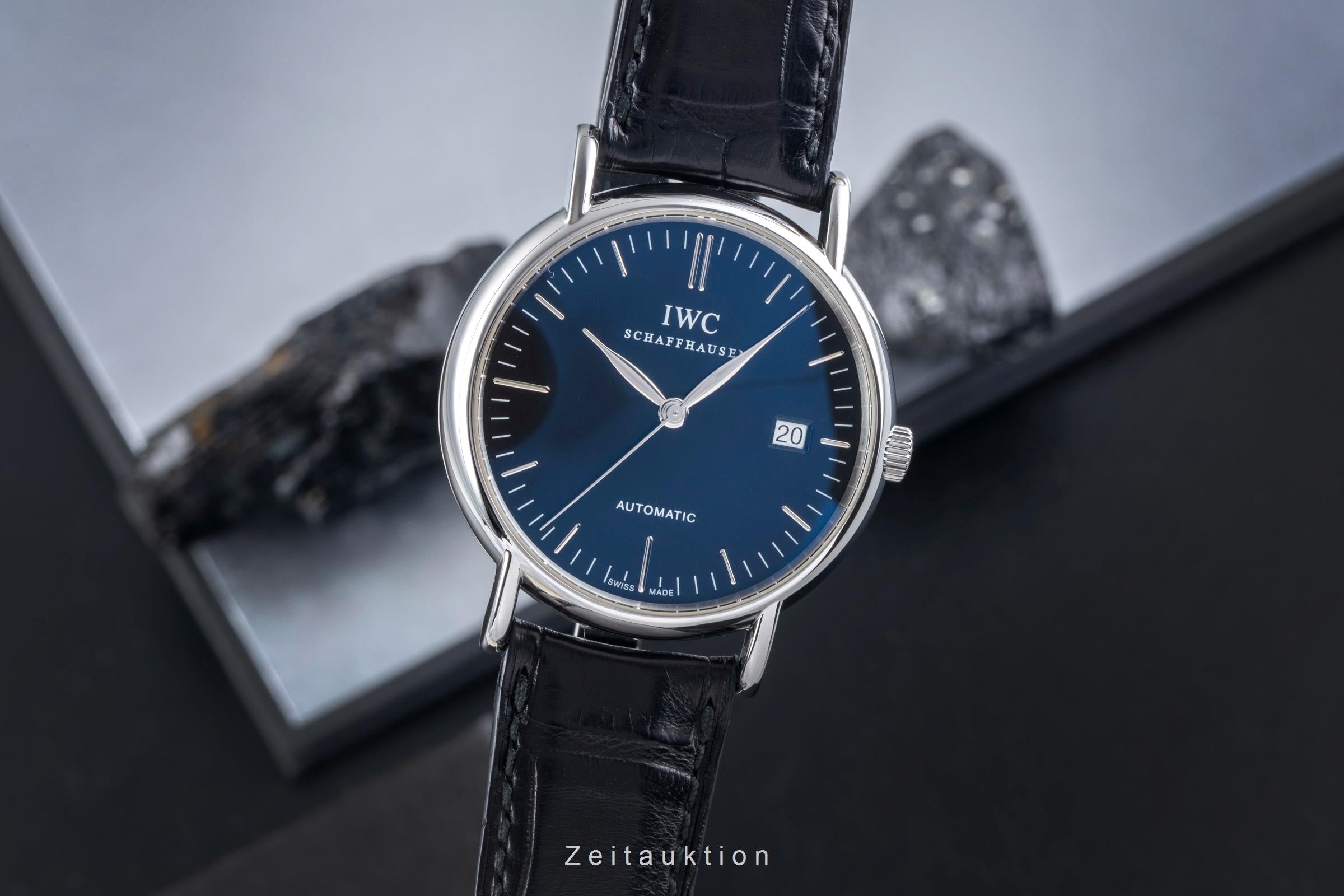 IWC Portofino acciaio automatismo orologio da uomo IW356308  [2507455]