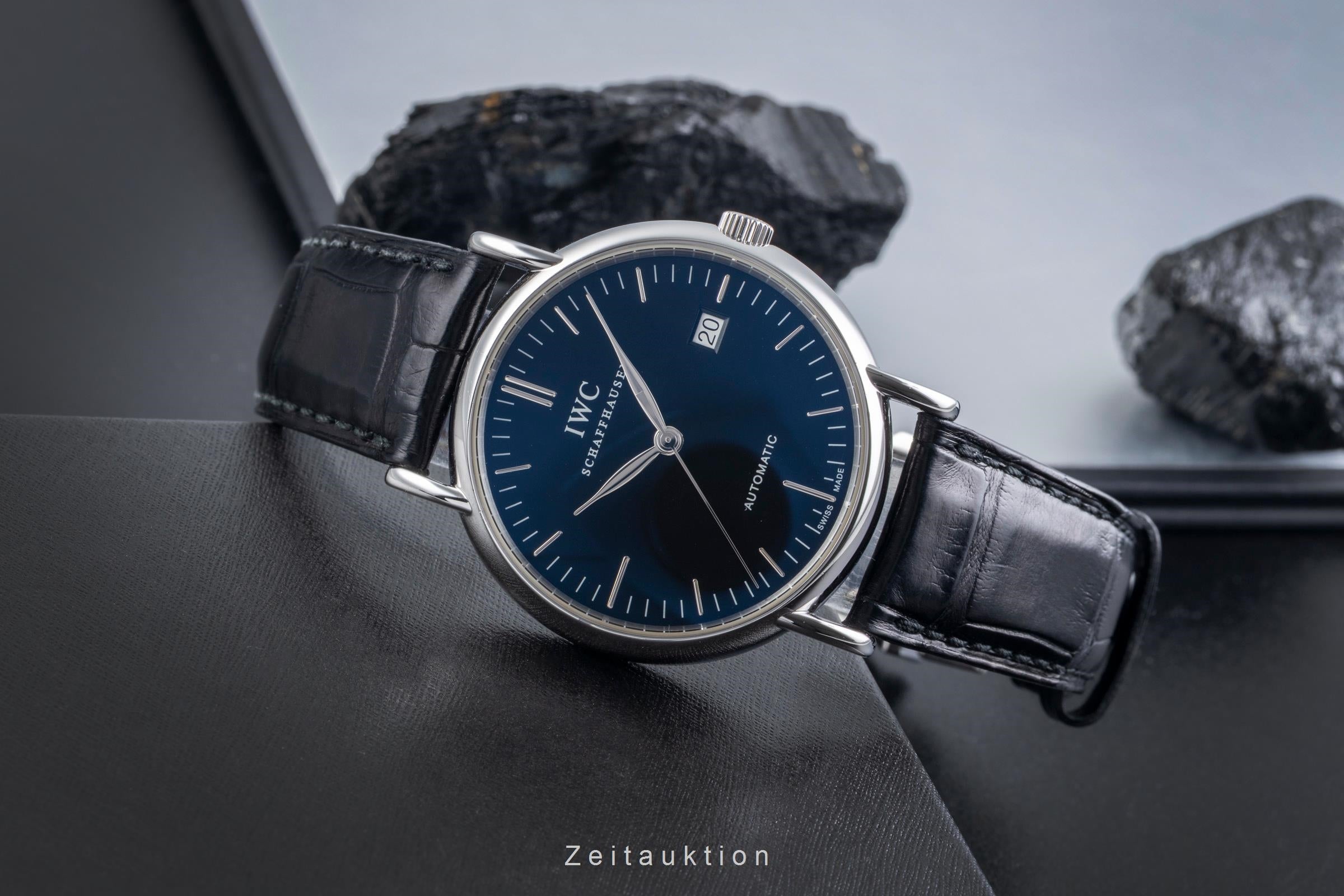 IWC Portofino acciaio automatismo orologio da uomo IW356308  [2507455]