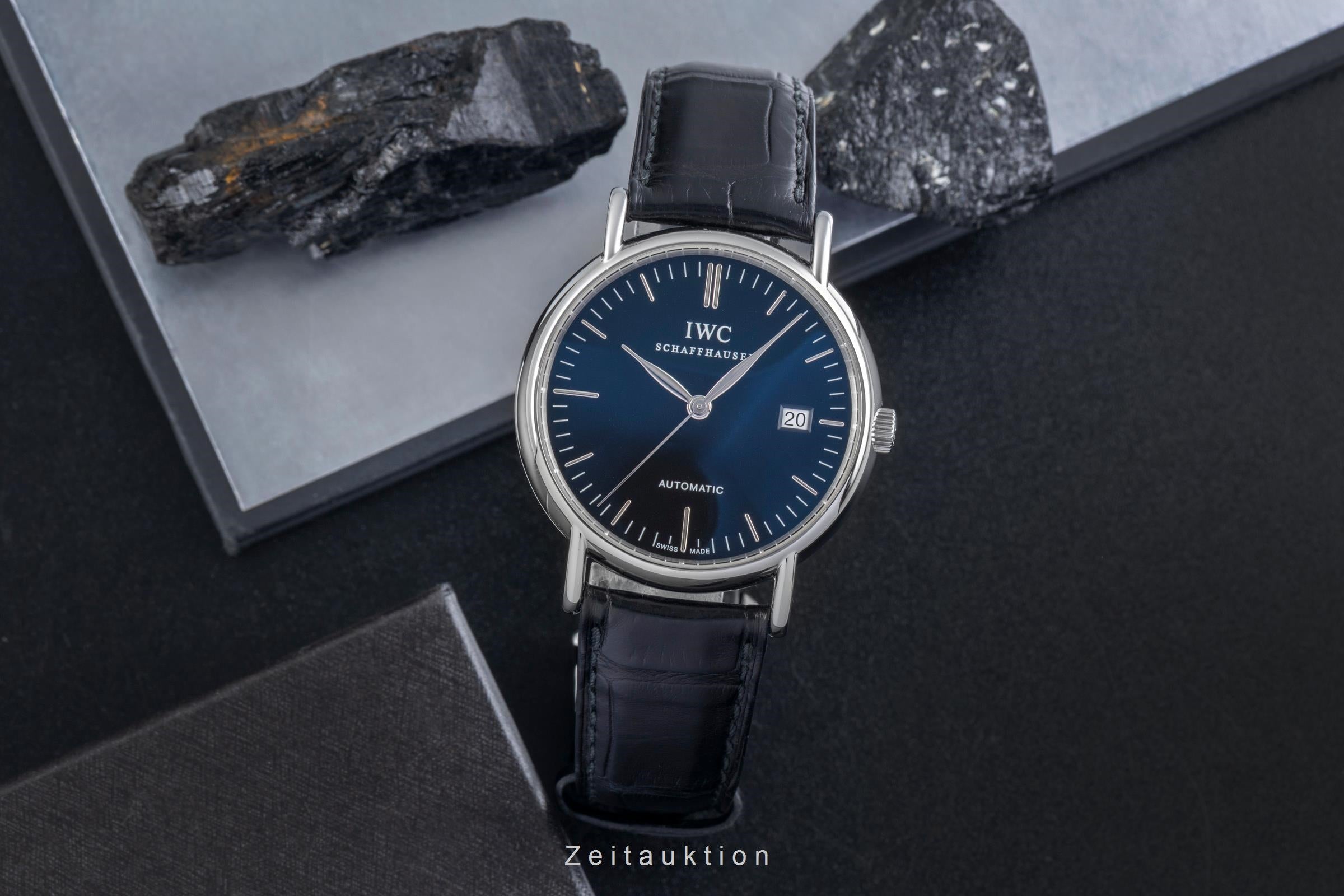 IWC Portofino acciaio automatismo orologio da uomo IW356308  [2507455]