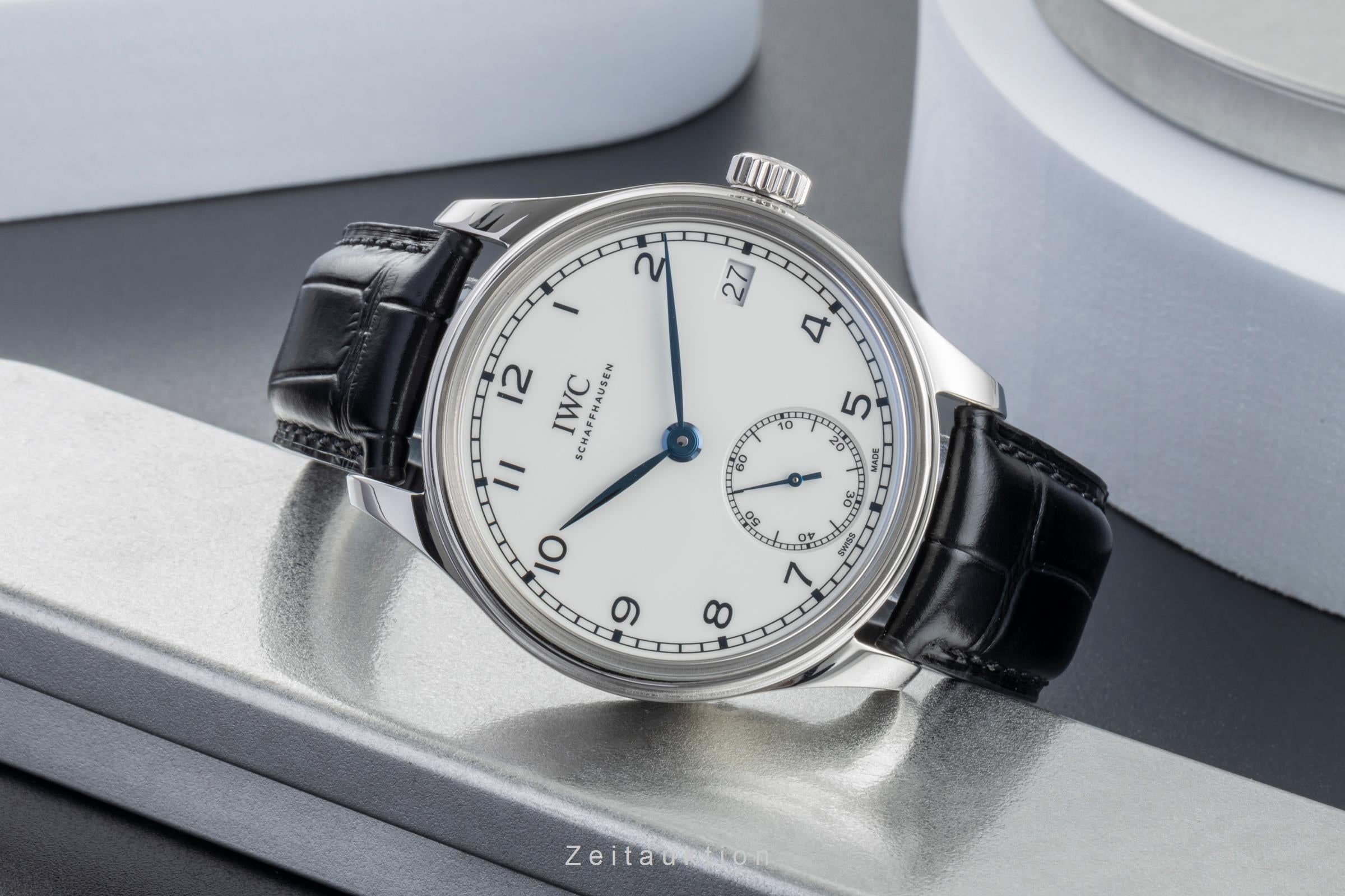 IWC Portugieser steel manual winding Kal. C.59215 Ref. IW510212