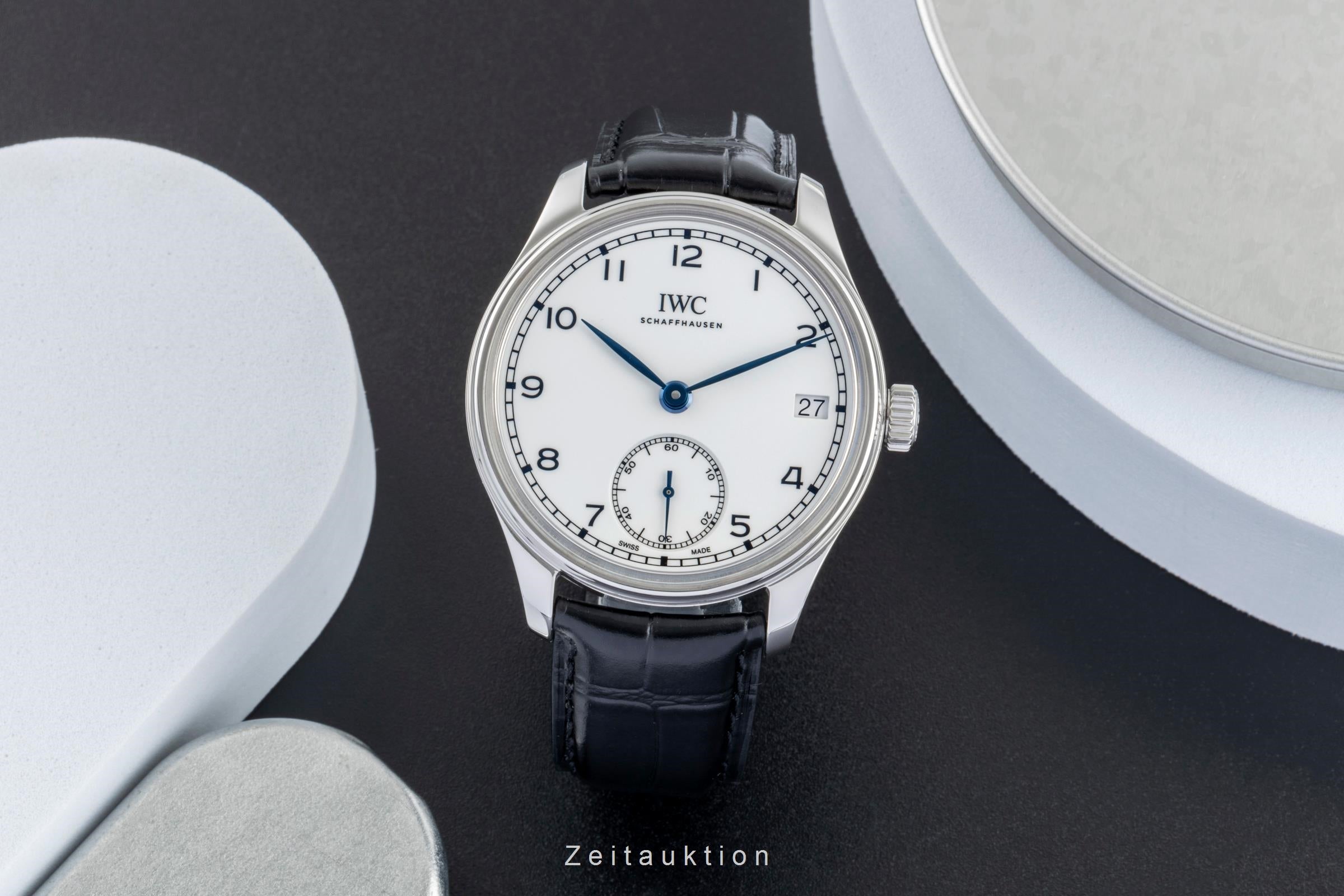 IWC Portugieser steel manual winding Kal. C.59215 Ref. IW510212