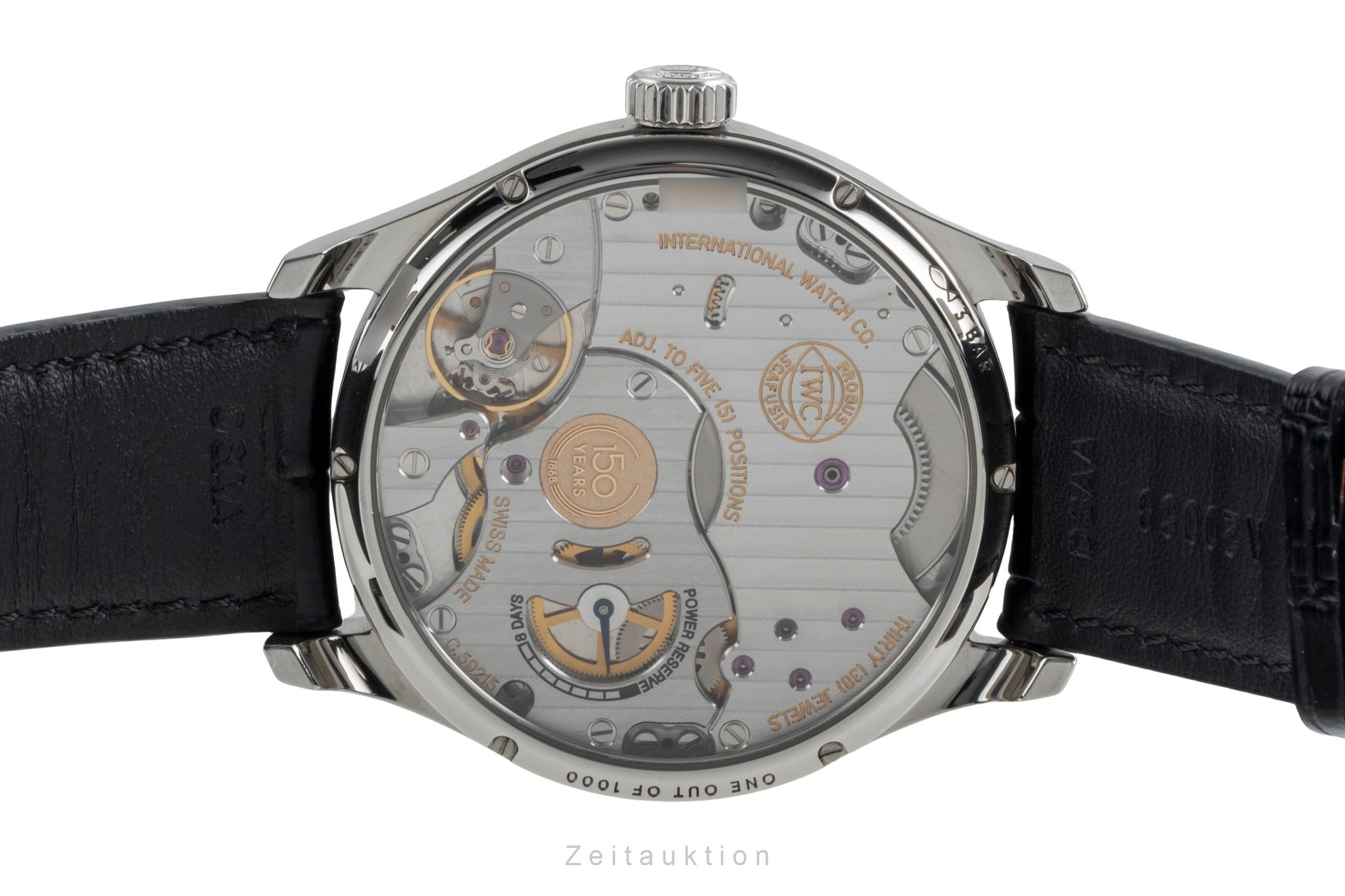 IWC Portugieser acciaio carica manuale orologio da uomo IW510212 Limited  [2507456]