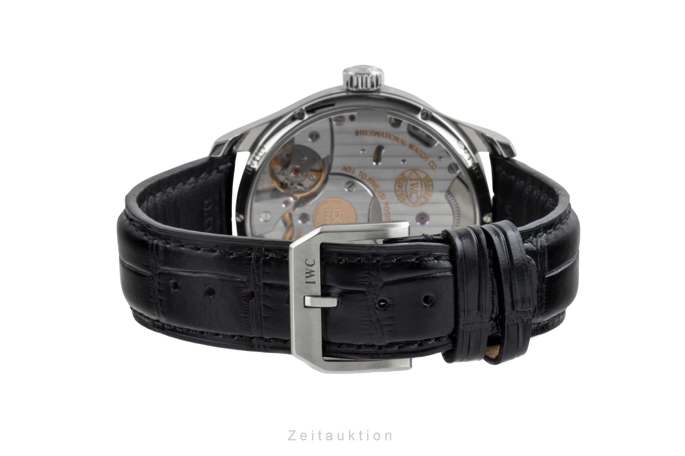 IWC Portugieser acciaio carica manuale orologio da uomo IW510212 Limited  [2507456]