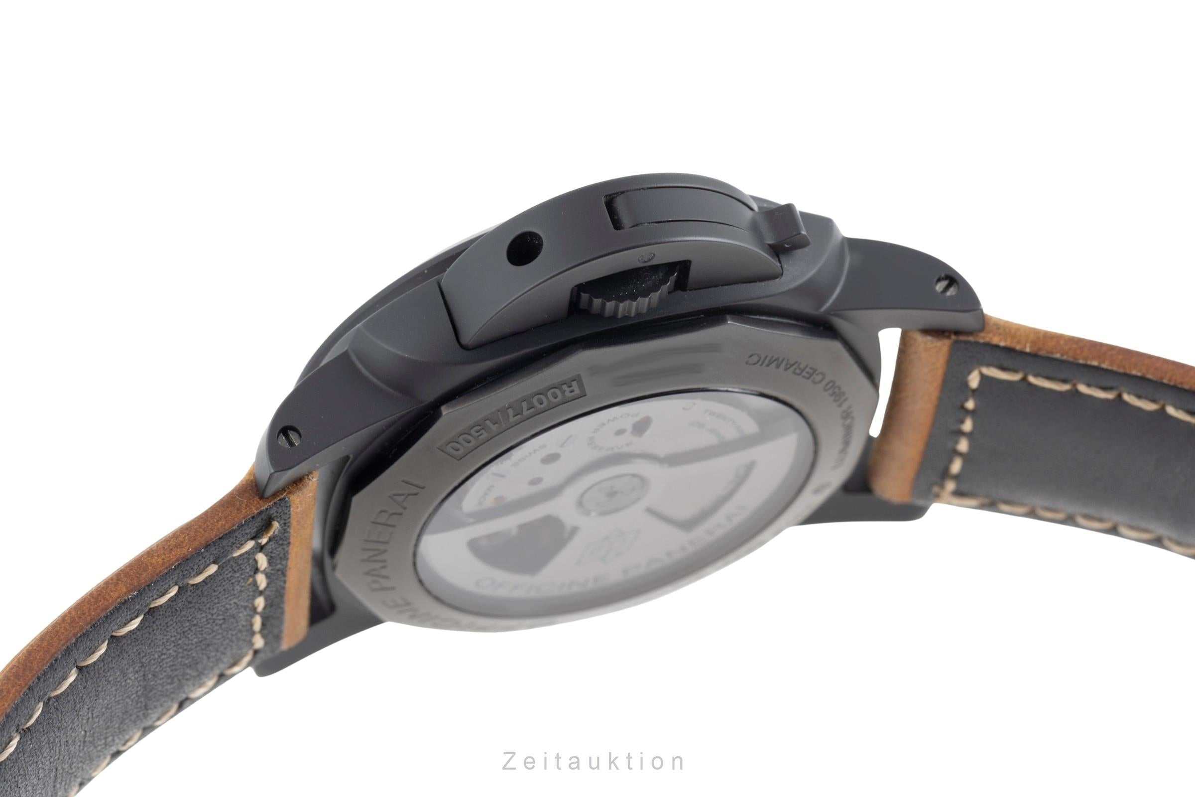 Panerai Luminor GMT ceramic / titanium automatic Kal. P.9000 Ref