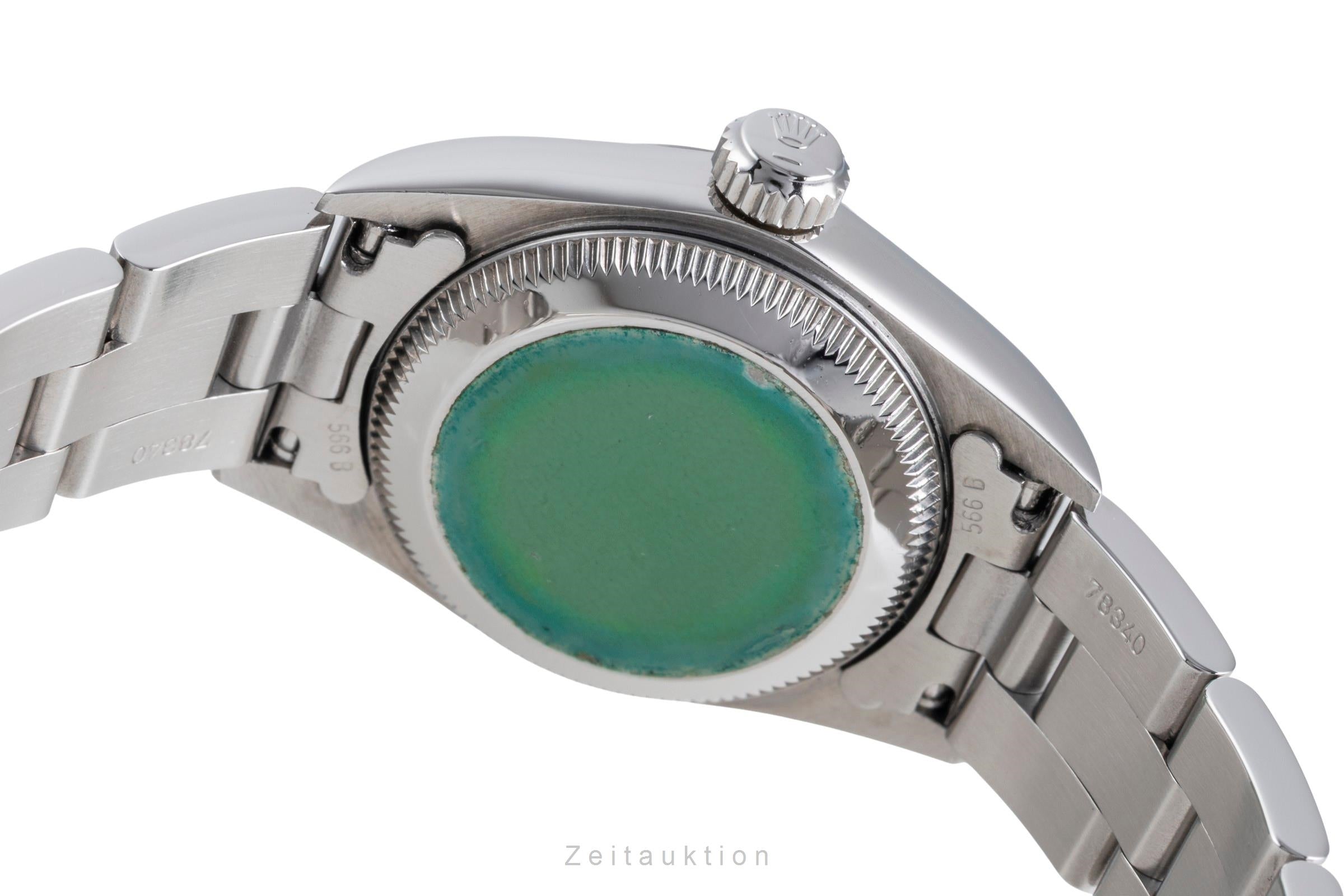 Rolex Oyster Perpetual Edelstahl  Automatik Damenuhr Ref. 67180 T-Serie  [2507464]