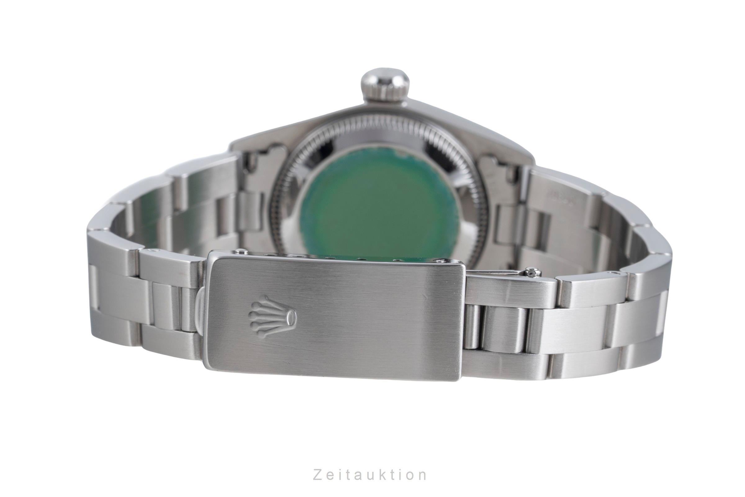 Rolex Oyster Perpetual Edelstahl  Automatik Damenuhr Ref. 67180 T-Serie  [2507464]