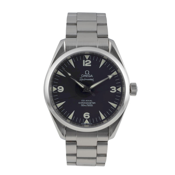 Omega Railmaster steel automatic men's watch 2502.52.00  [2507465]