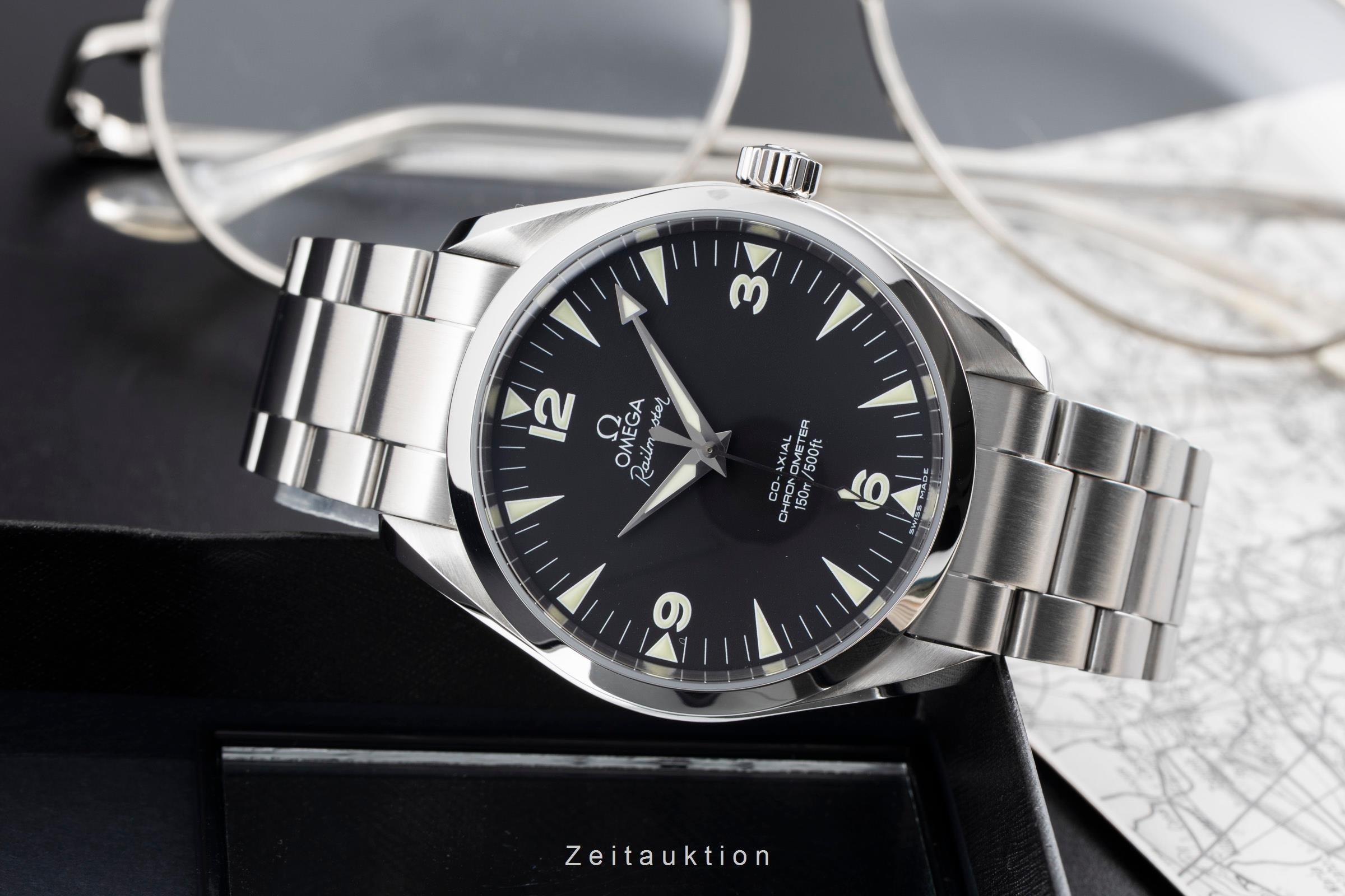 Omega Railmaster steel automatic men's watch 2502.52.00  [2507465]