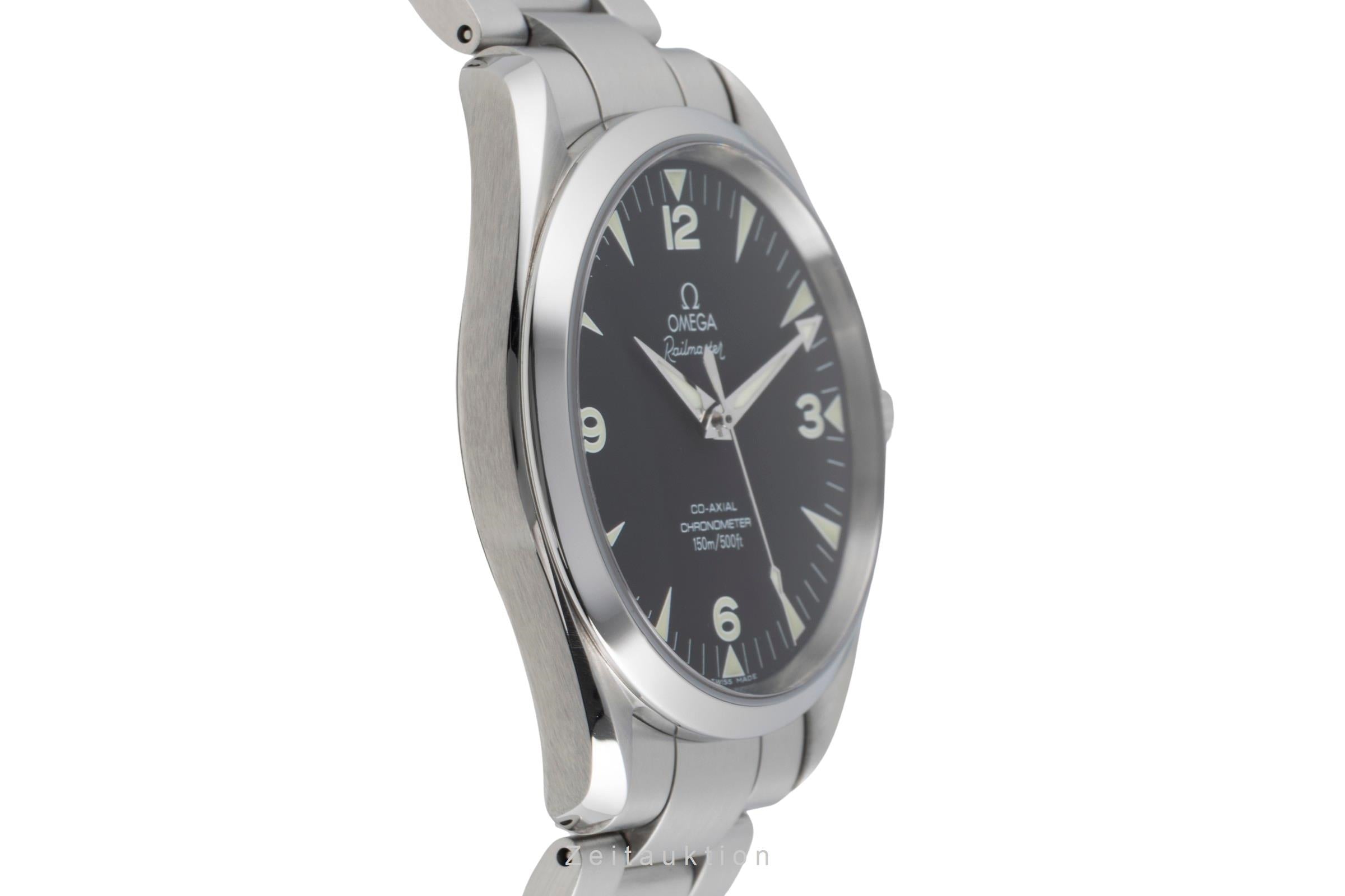 Omega Railmaster steel automatic men's watch 2502.52.00  [2507465]