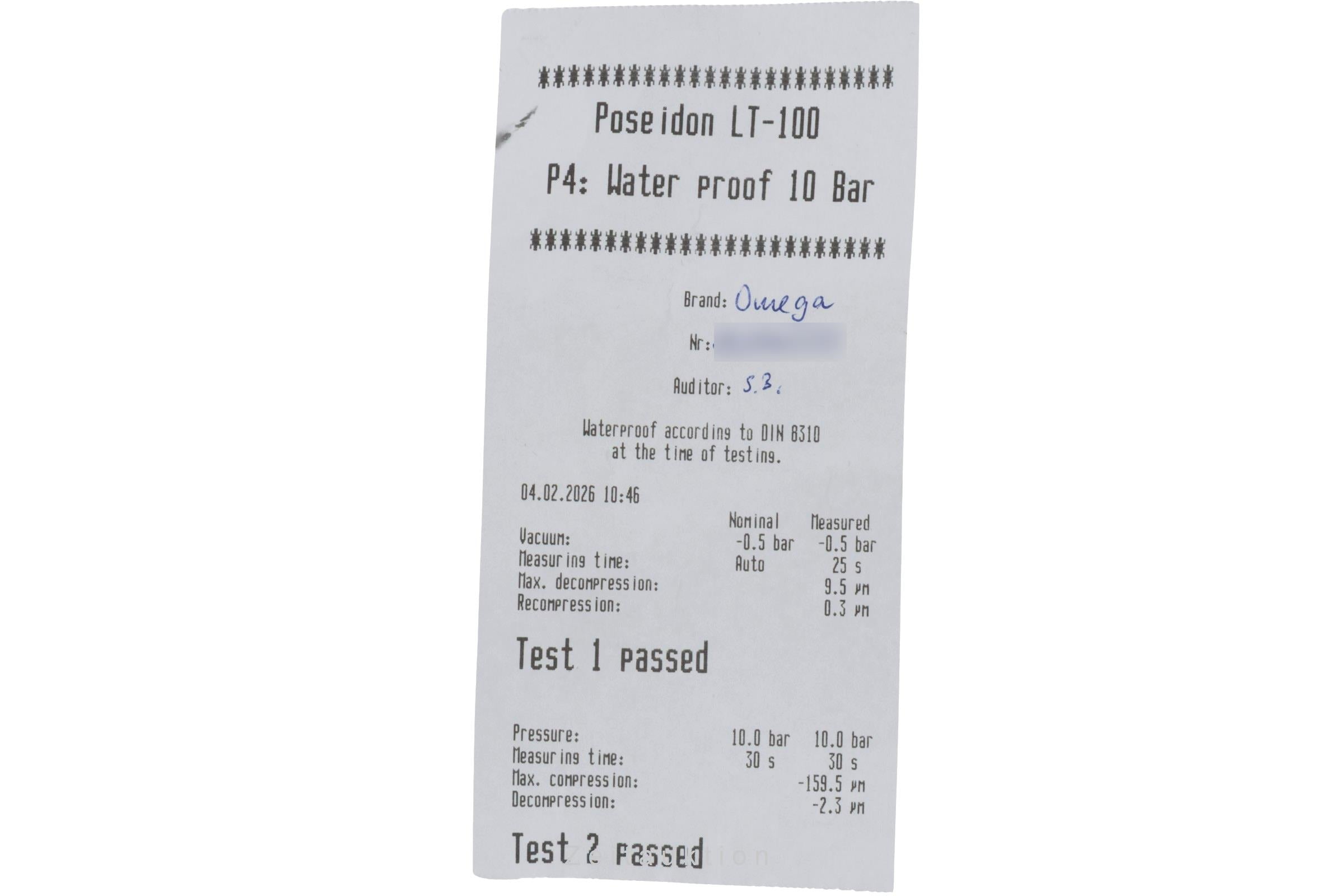 Omega Railmaster steel automatic men's watch 2502.52.00  [2507465]