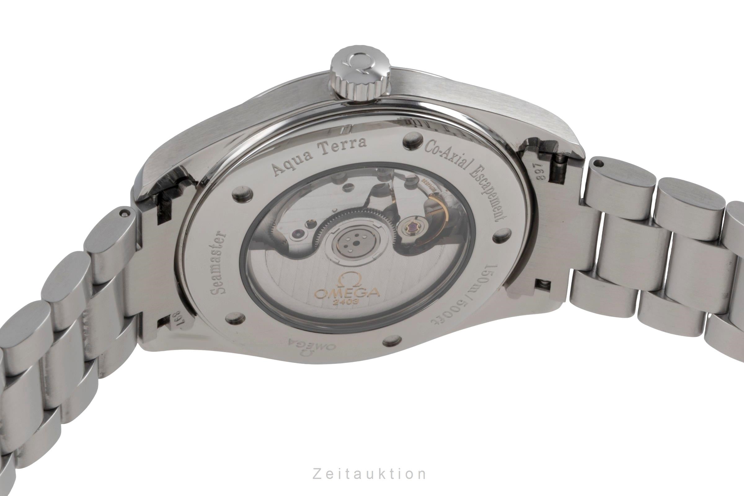 Omega Railmaster steel automatic men's watch 2502.52.00  [2507465]