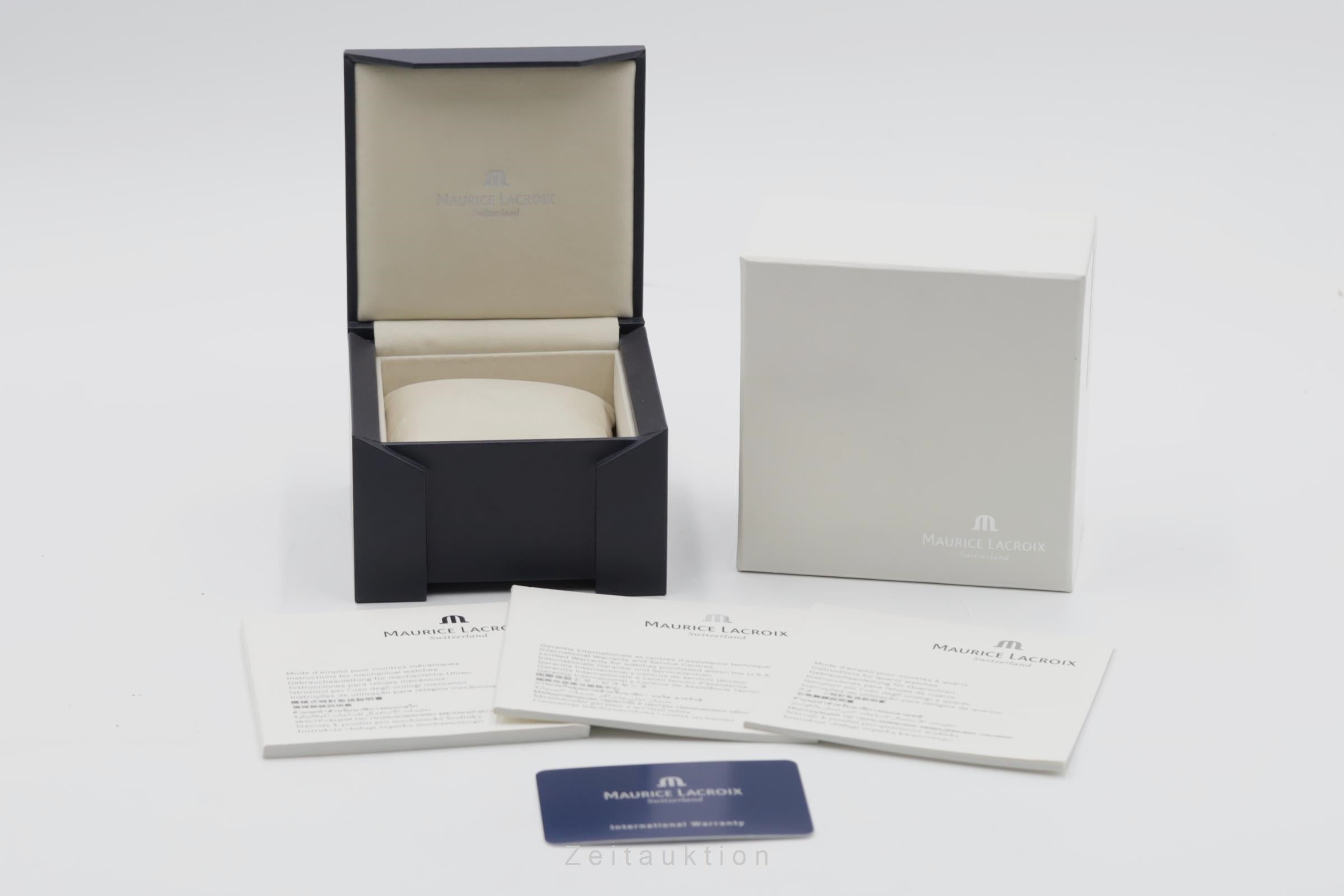 Maurice Lacroix Croneo Chronograph Automatik Edelstahl Ref. 39721-6705 B&P 2001 [2507470]