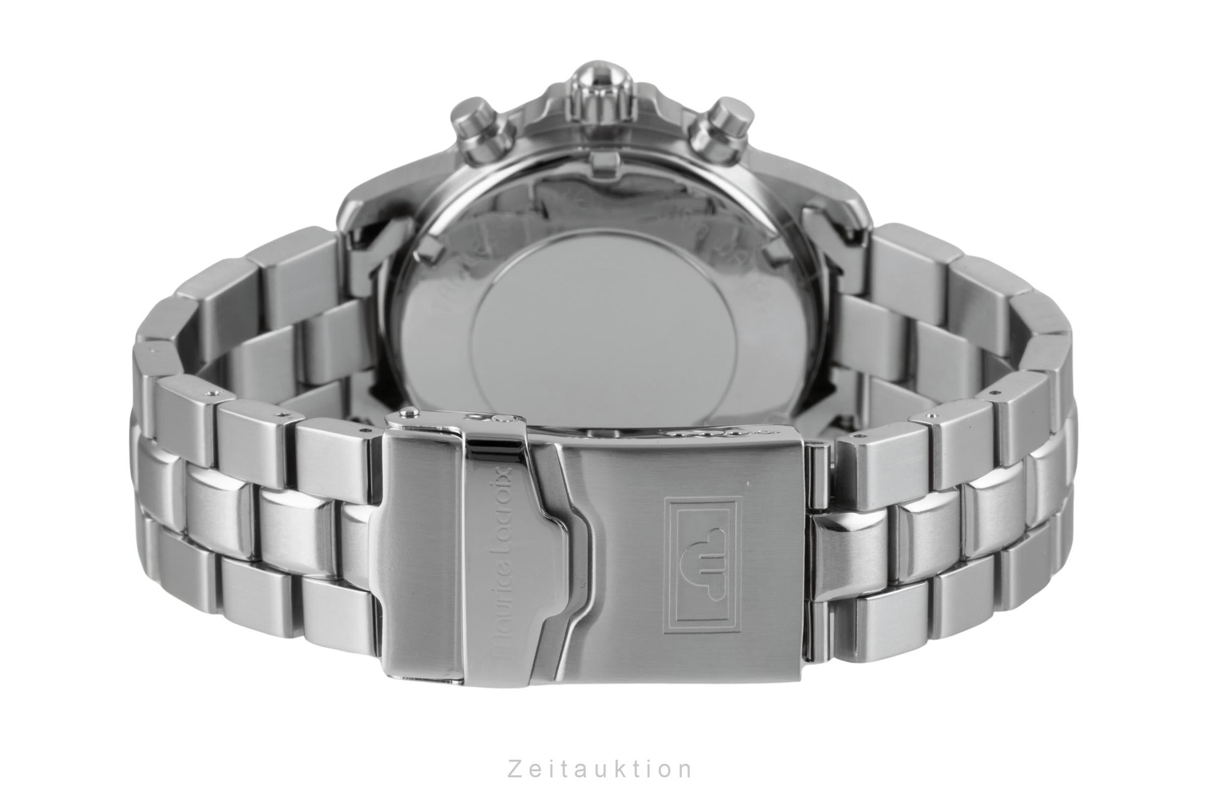 Maurice Lacroix Croneo Chronograph Automatik Edelstahl Ref. 39721-6705 B&P 2001 [2507470]