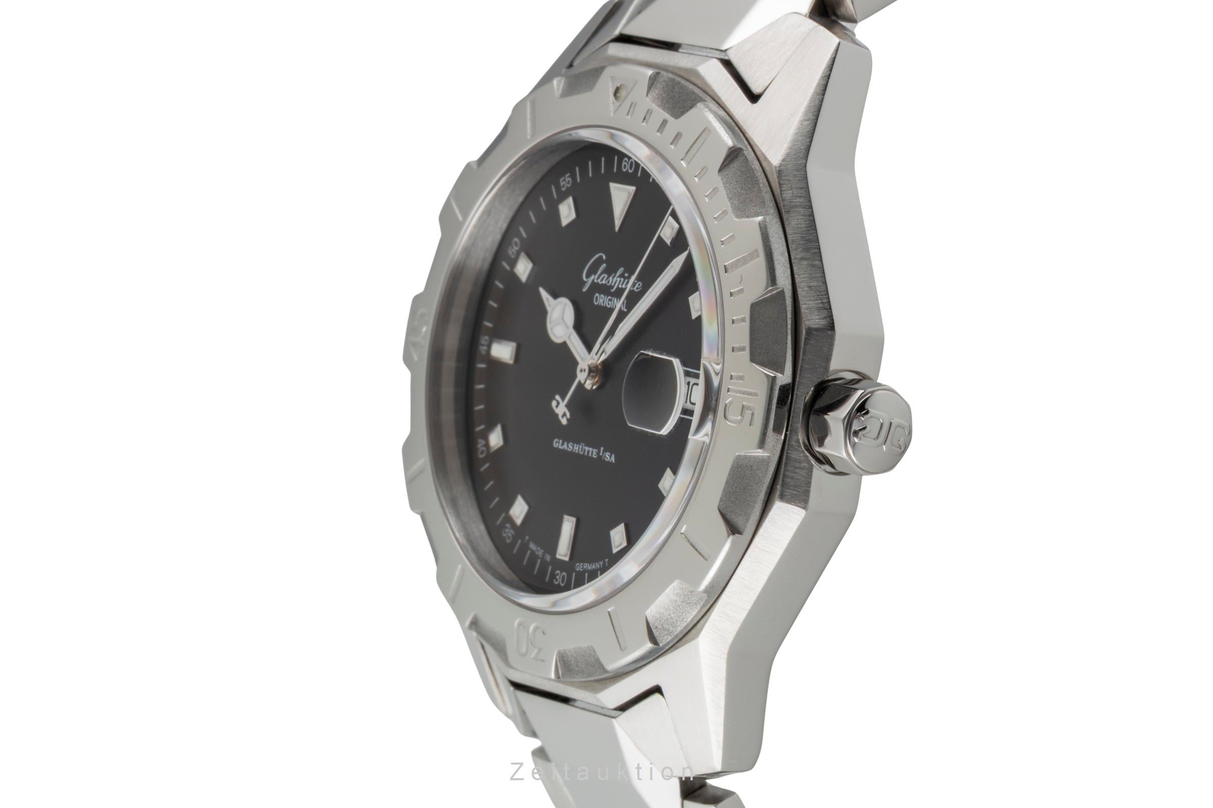 Glashütte Sport Evolution  steel automatic men's watch 1-10-33-40-81-04  [2507471]