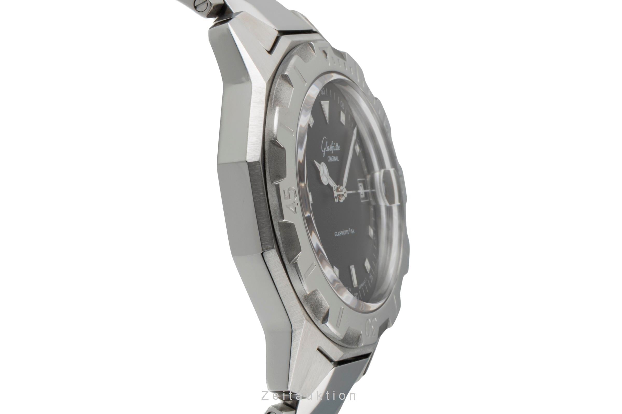 Glashütte Sport Evolution  steel automatic men's watch 1-10-33-40-81-04  [2507471]