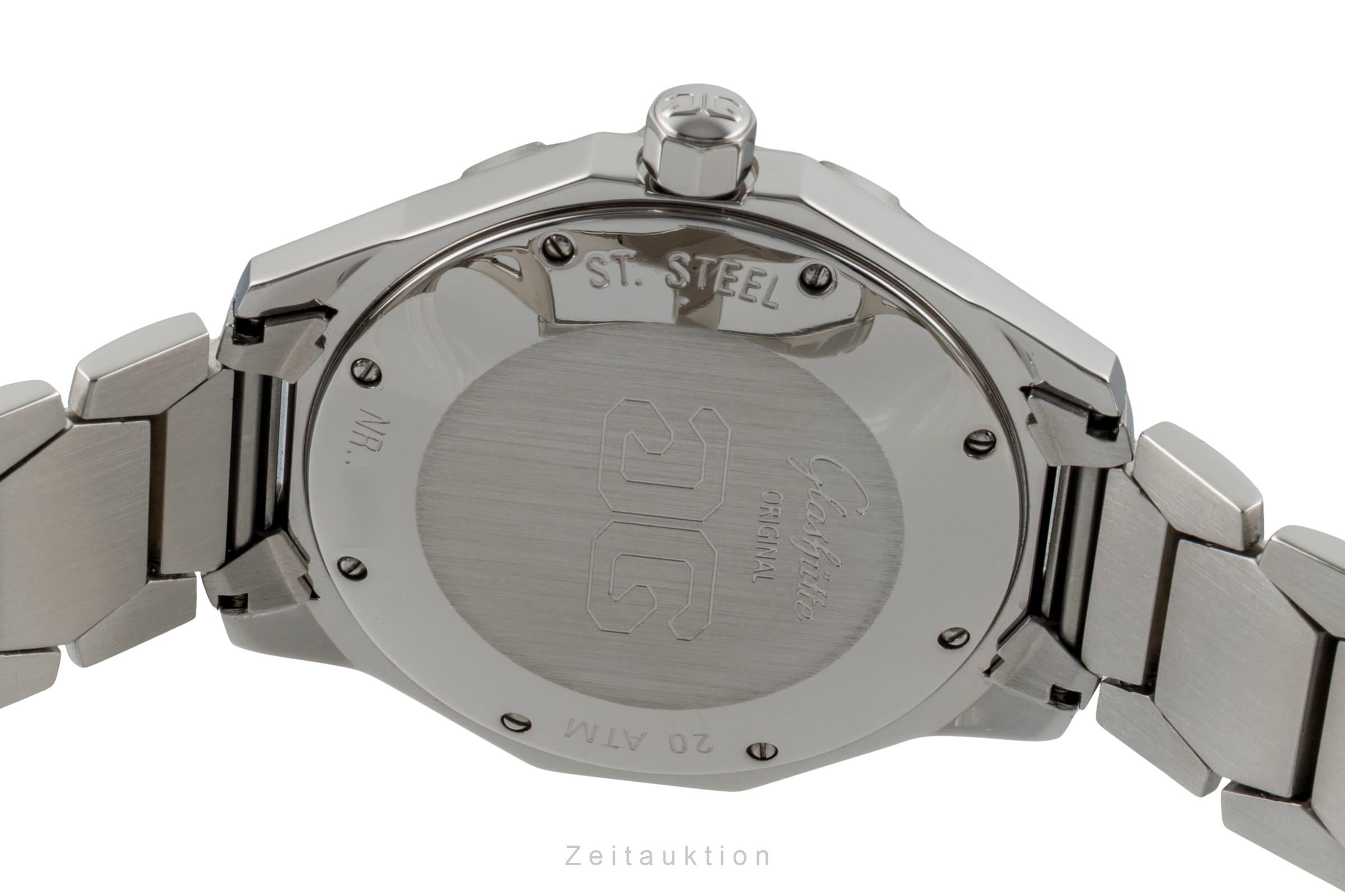 Glashütte Sport Evolution  steel automatic men's watch 1-10-33-40-81-04  [2507471]