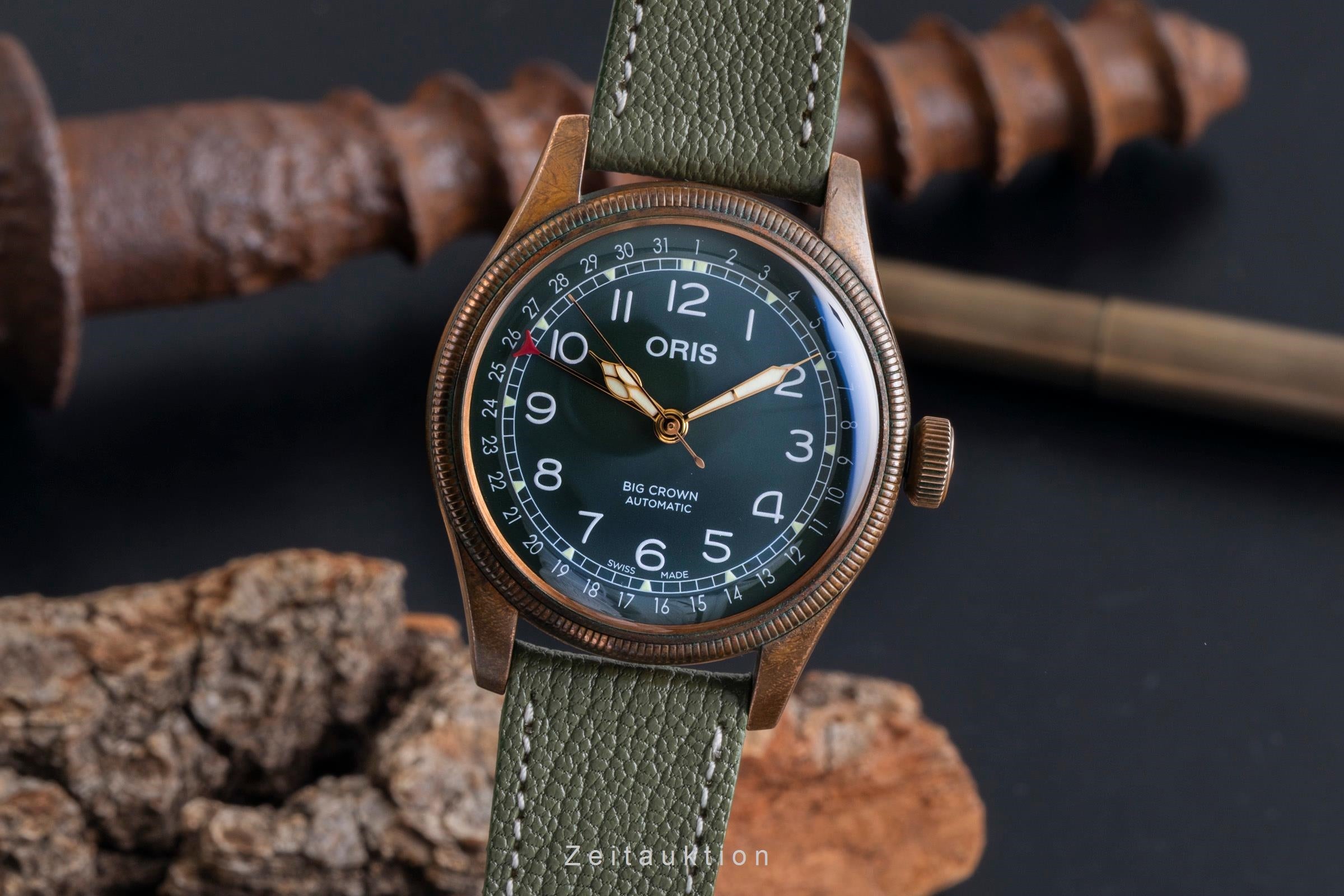 Oris Big Crown bronzo automatismo orologio da uomo 01 754 7741 3167-07 5 20 58BR  [2507473]