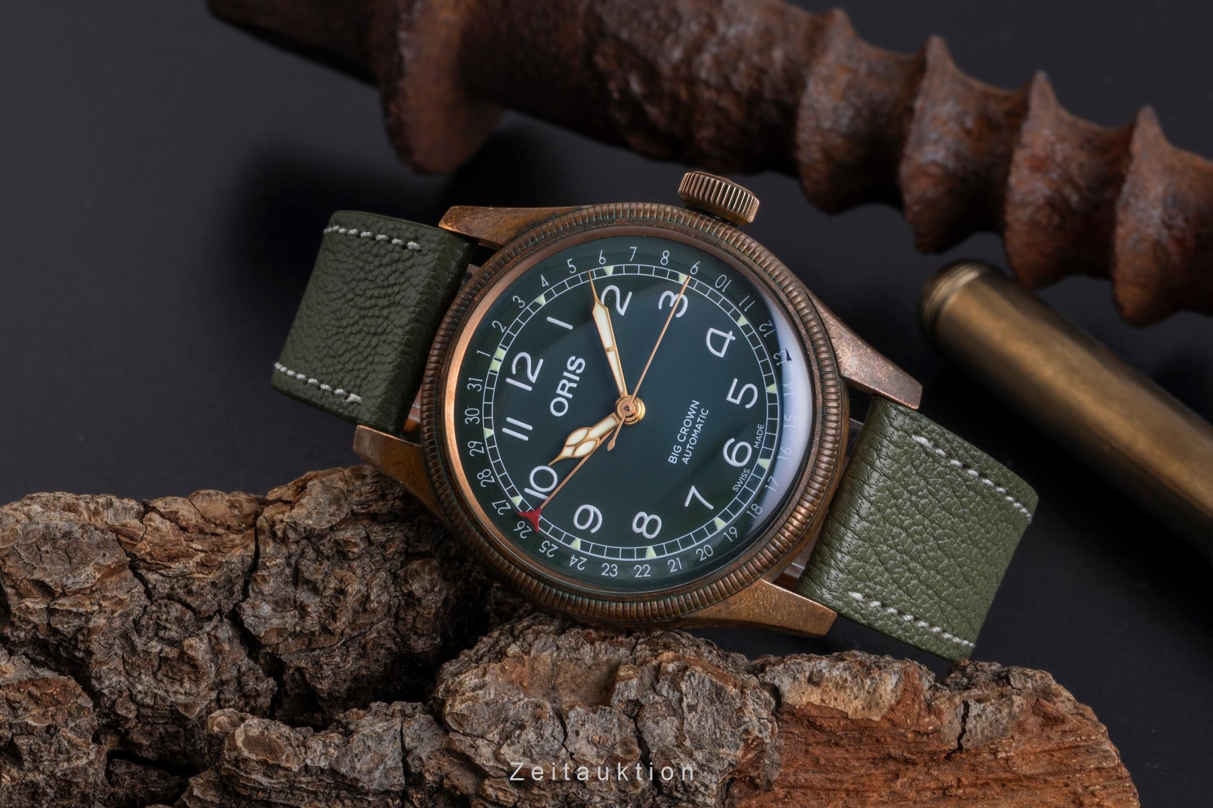 Oris Big Crown bronzo automatismo orologio da uomo 01 754 7741 3167-07 5 20 58BR  [2507473]