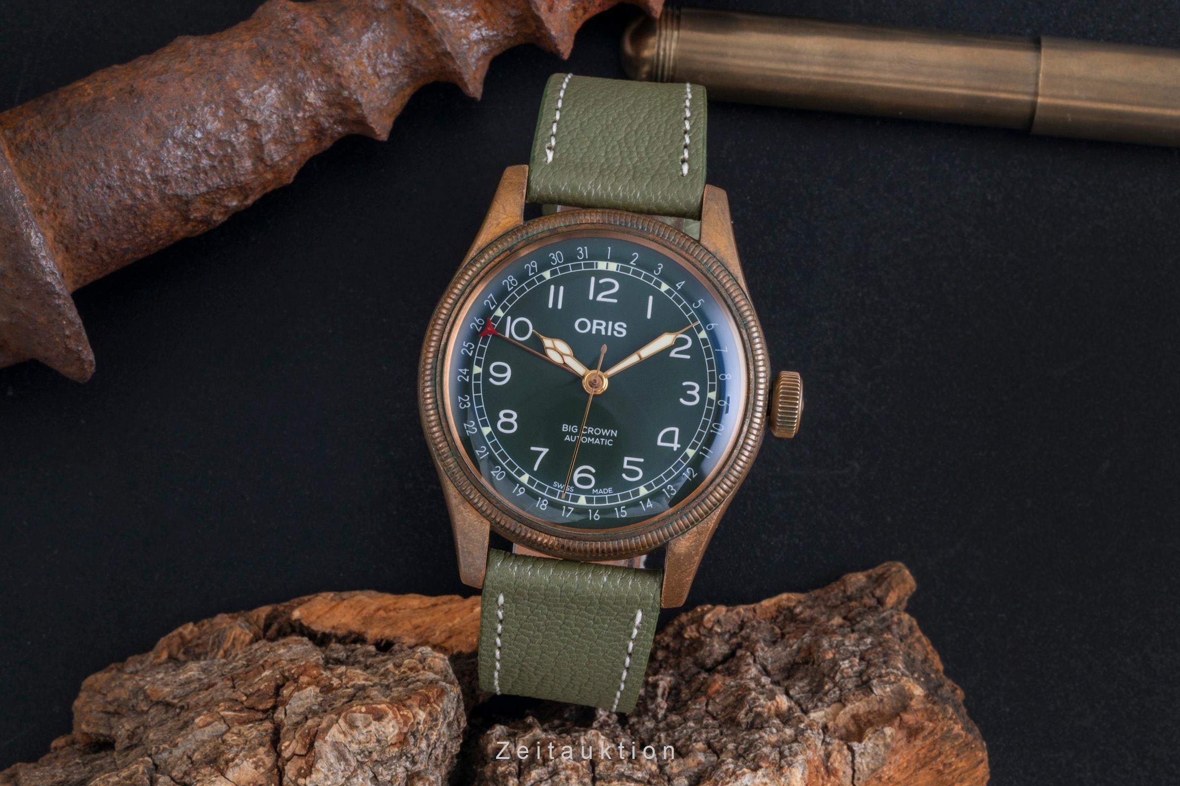 Oris Big Crown bronzo automatismo orologio da uomo 01 754 7741 3167-07 5 20 58BR  [2507473]