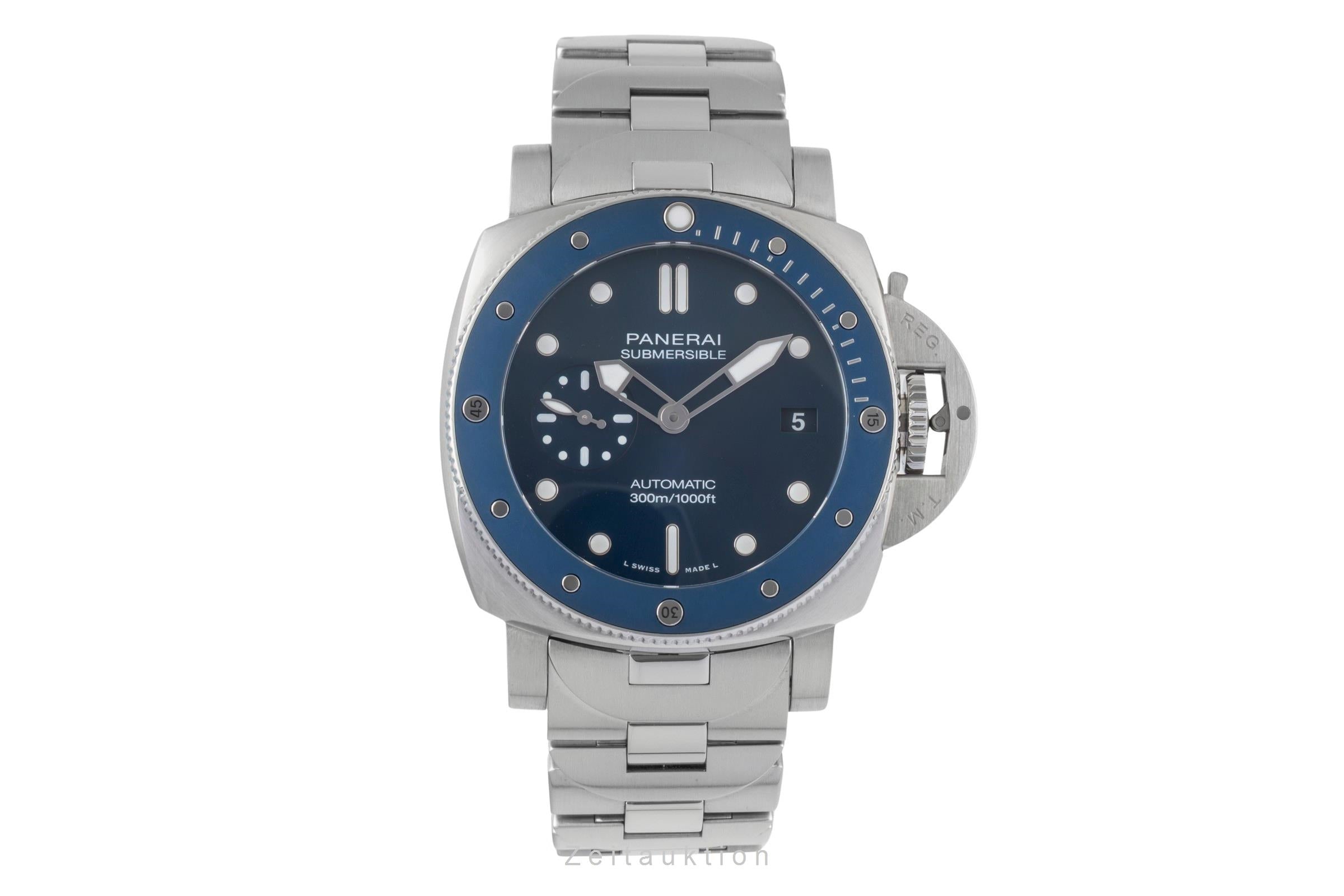 Panerai Submersible steel automatic men's watch PAM02068 LP: 11900EUR  [2507476]