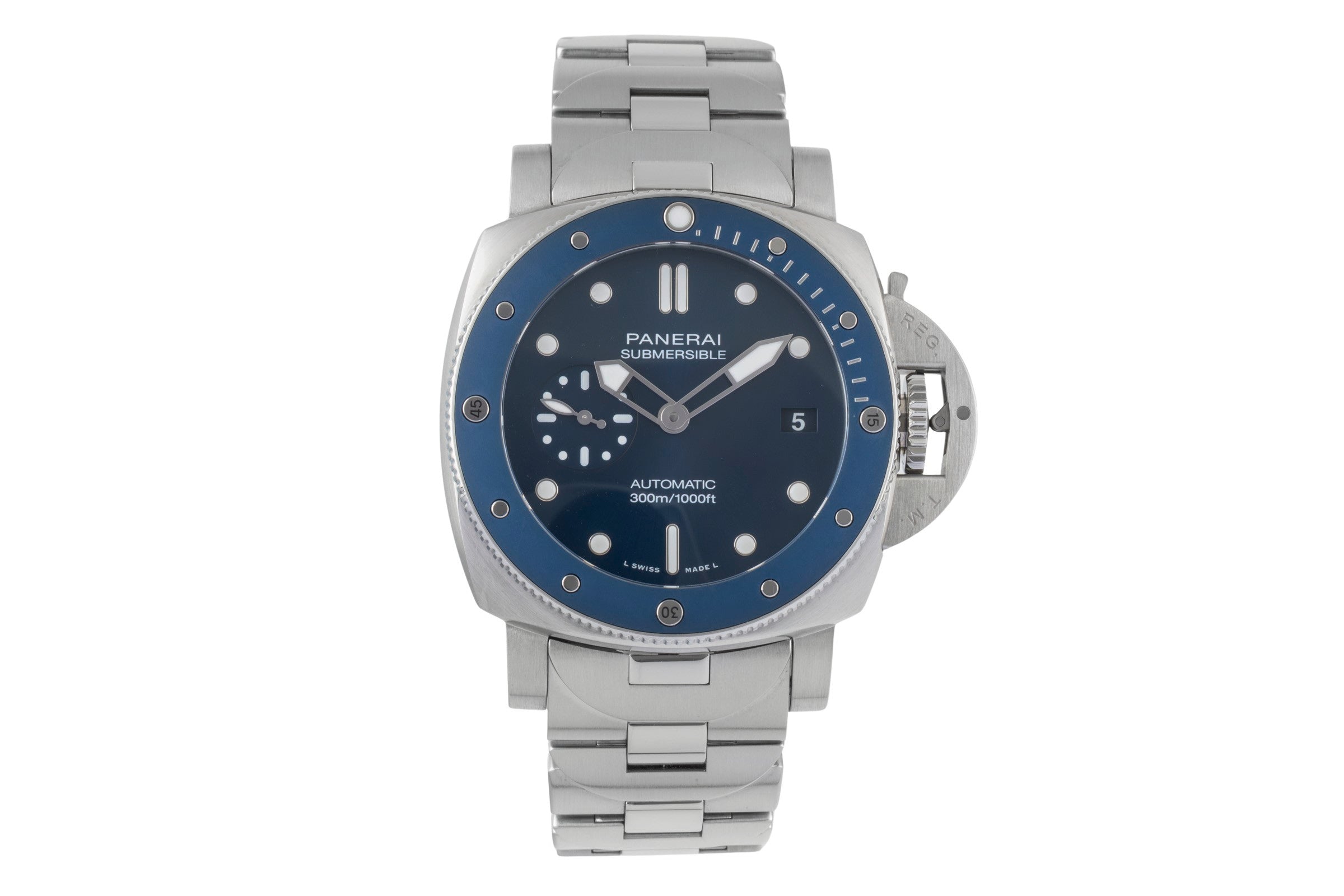 Panerai Submersible steel automatic men's watch PAM02068 LP: 11900EUR  [2507476]