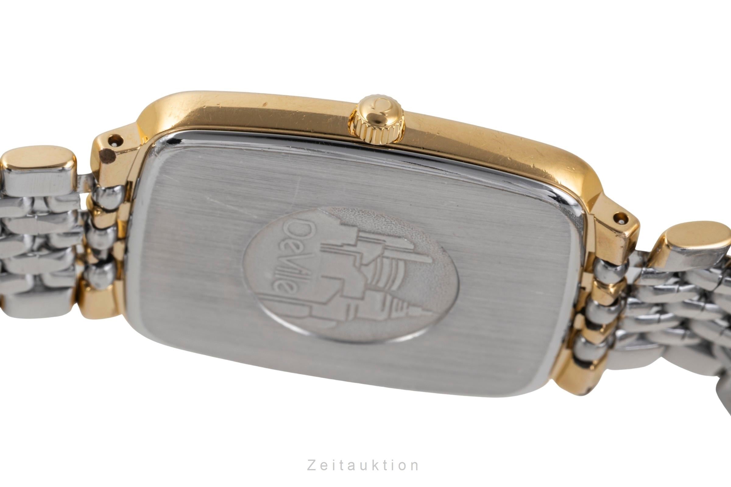 Omega De Ville Messing vergoldet Quarz unisex Ref. 395.0876.2 Klassiker  [2507483]