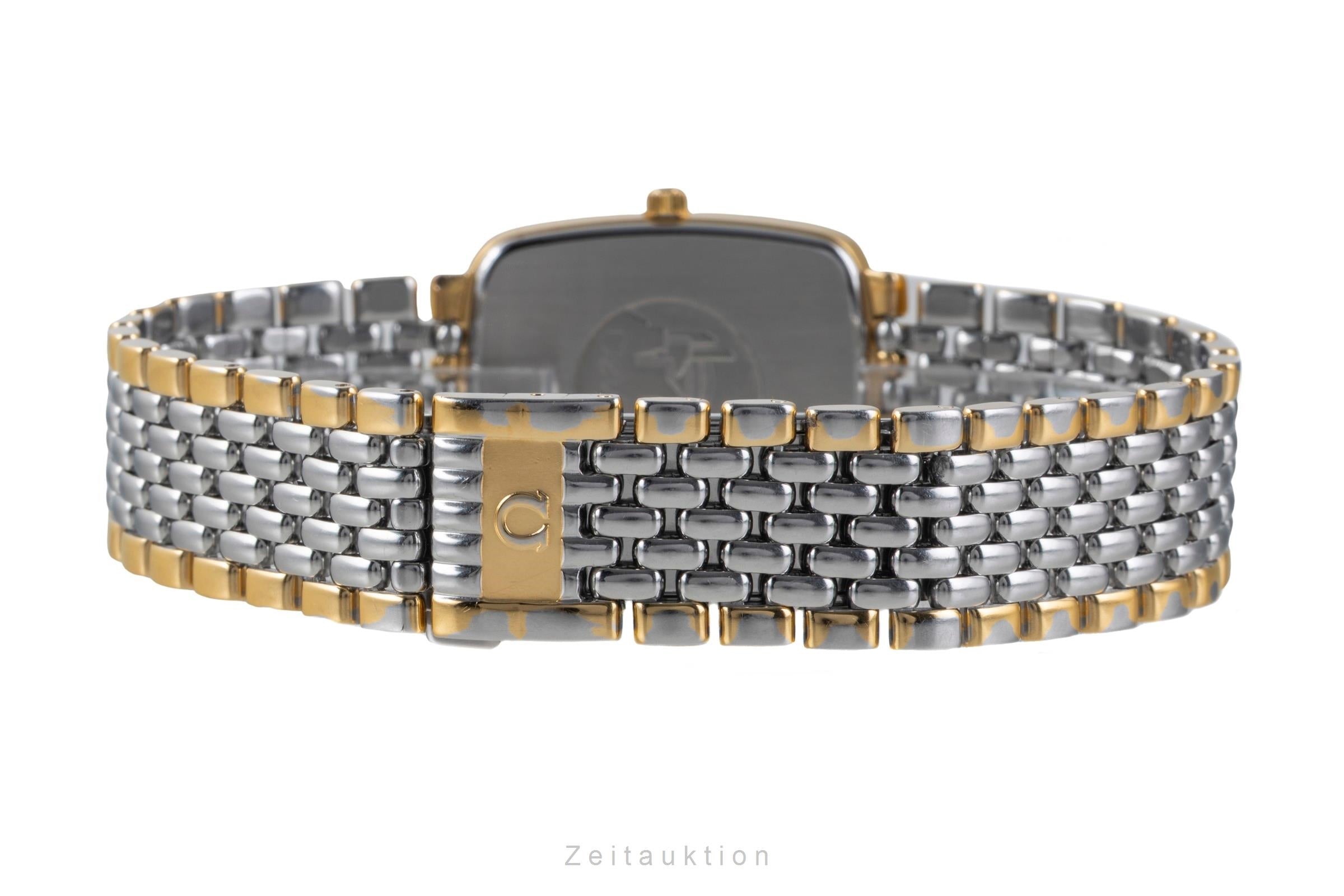 Omega De Ville Messing vergoldet Quarz unisex Ref. 395.0876.2 Klassiker  [2507483]