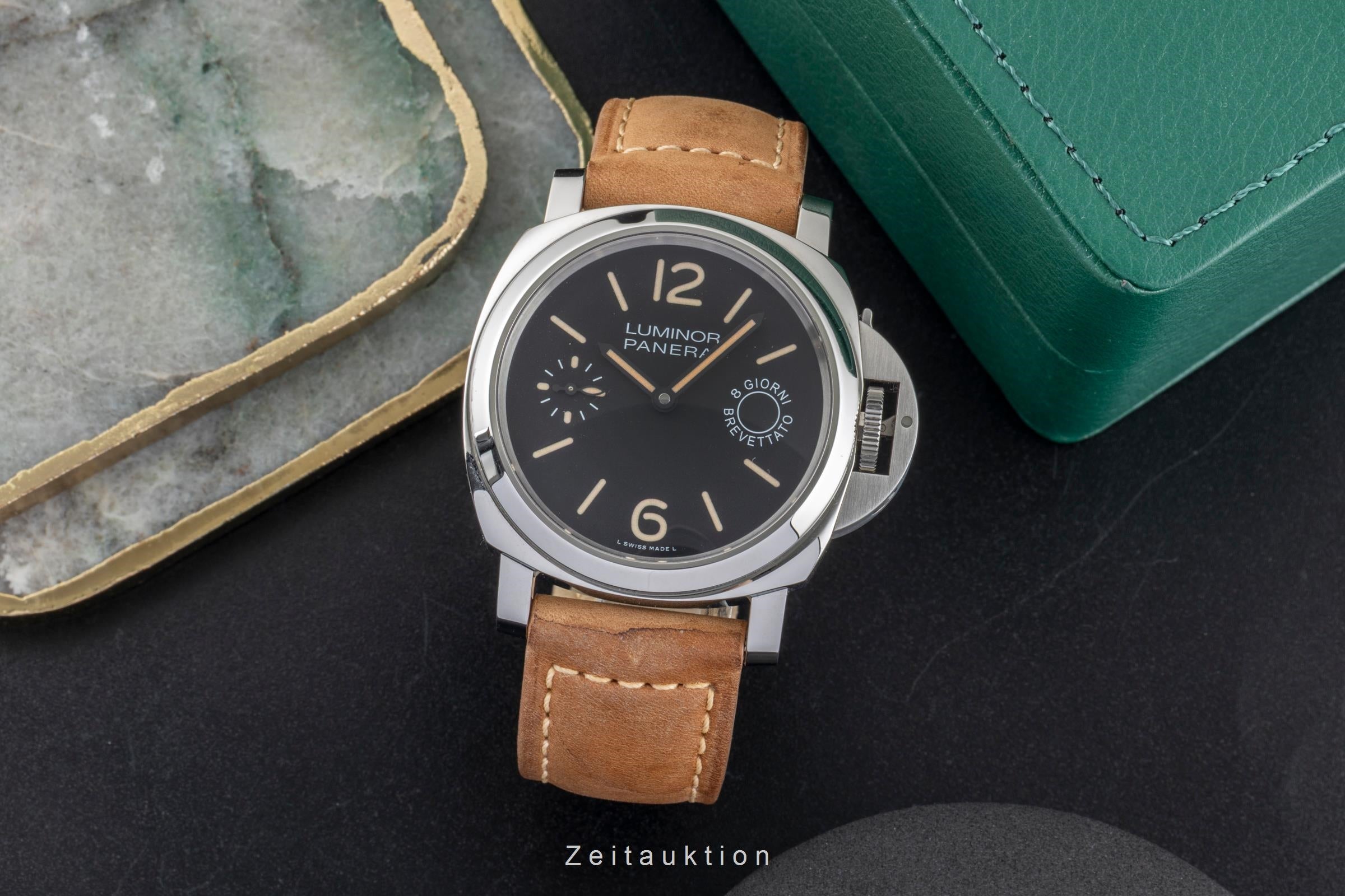 Panerai Luminor  acciaio carica manuale orologio da uomo PAM00590  [2507485]