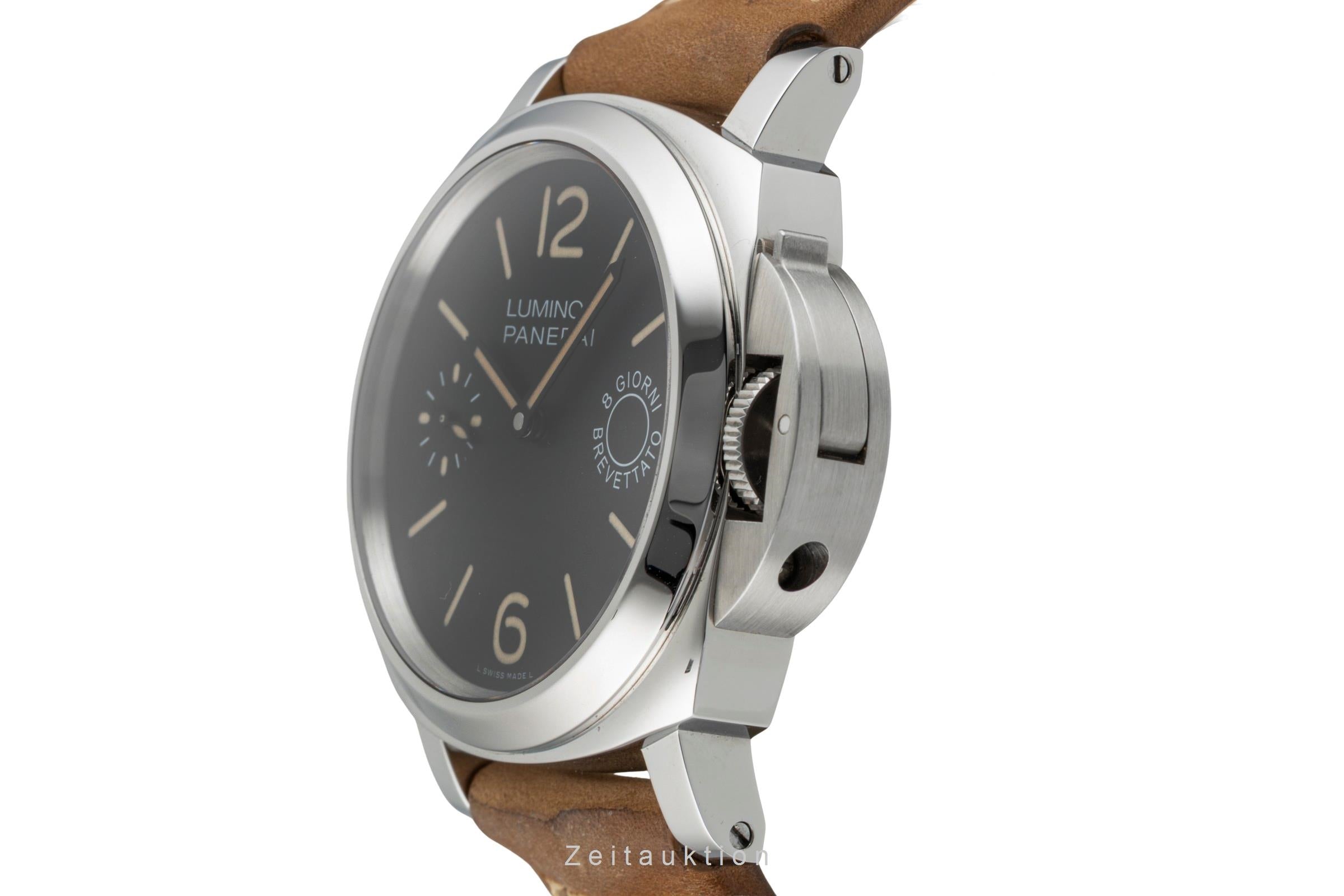 Panerai Luminor  acciaio carica manuale orologio da uomo PAM00590  [2507485]