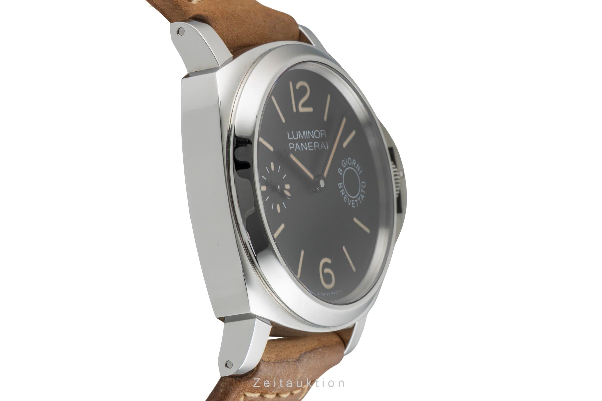 Panerai Luminor  acciaio carica manuale orologio da uomo PAM00590  [2507485]