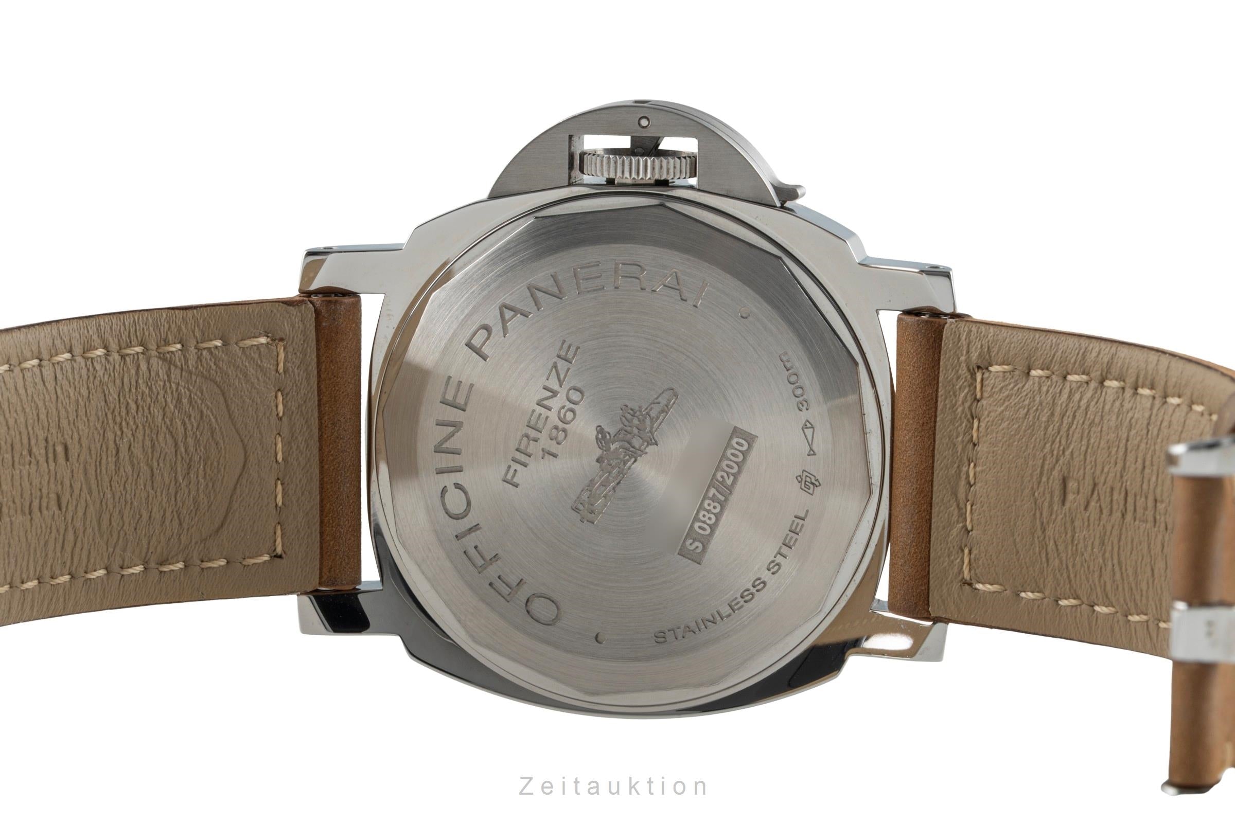 Panerai Luminor  acciaio carica manuale orologio da uomo PAM00590  [2507485]