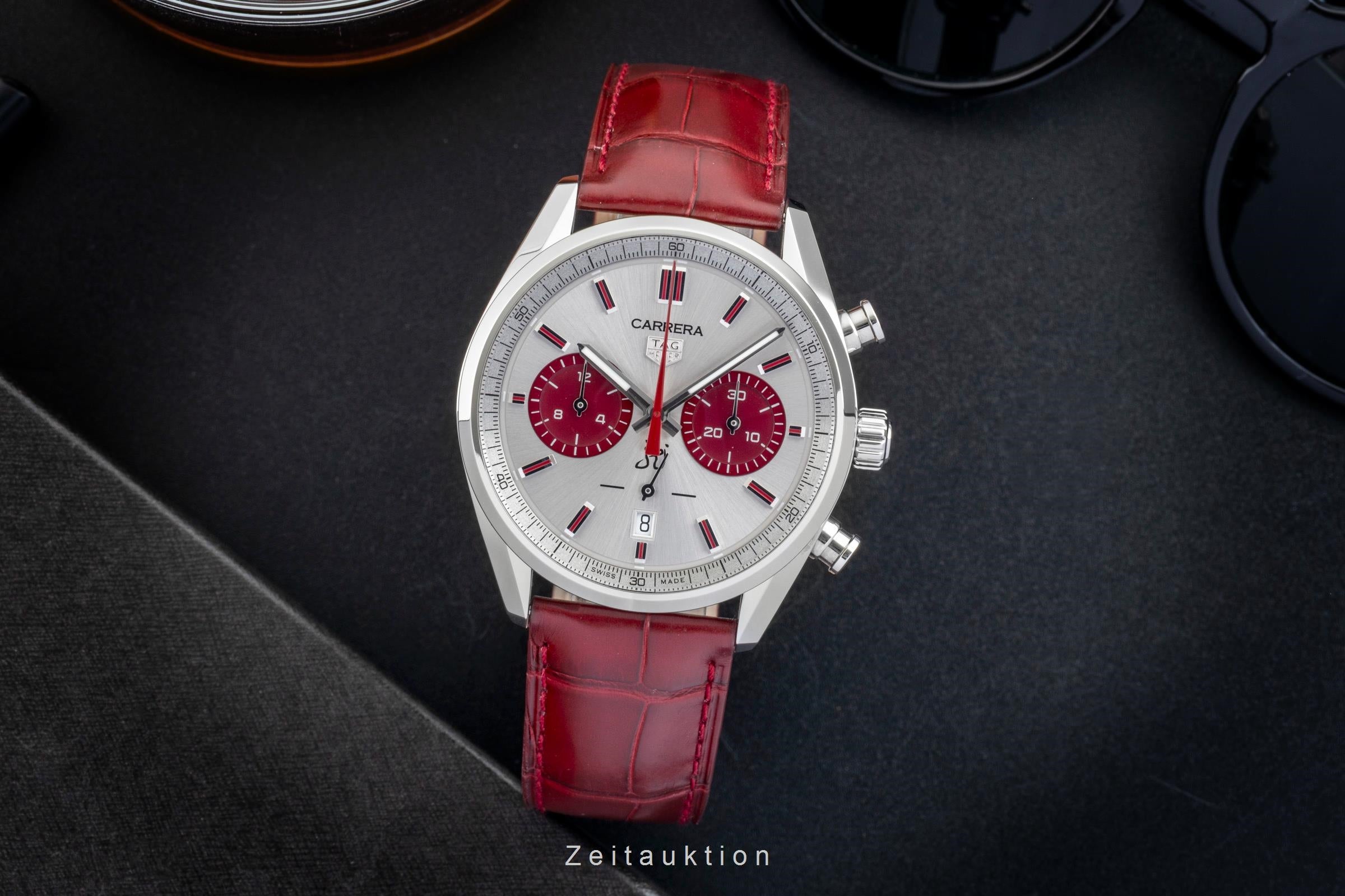 Tag Heuer Carrera chronographe acier automatique montre pour hommes CBN201H.FC6553 Limited  [2507486]