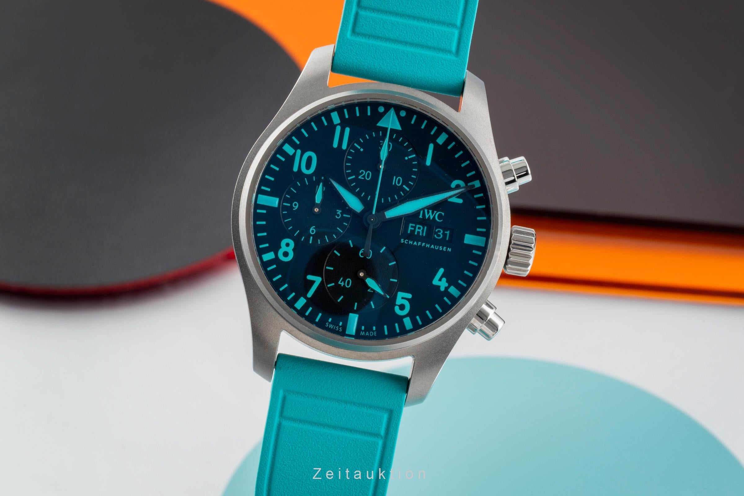 IWC Pilot Chronograph 41 AMG Petronas Titan Automatik Ref. IW388108 B&P 2025 [2507487]