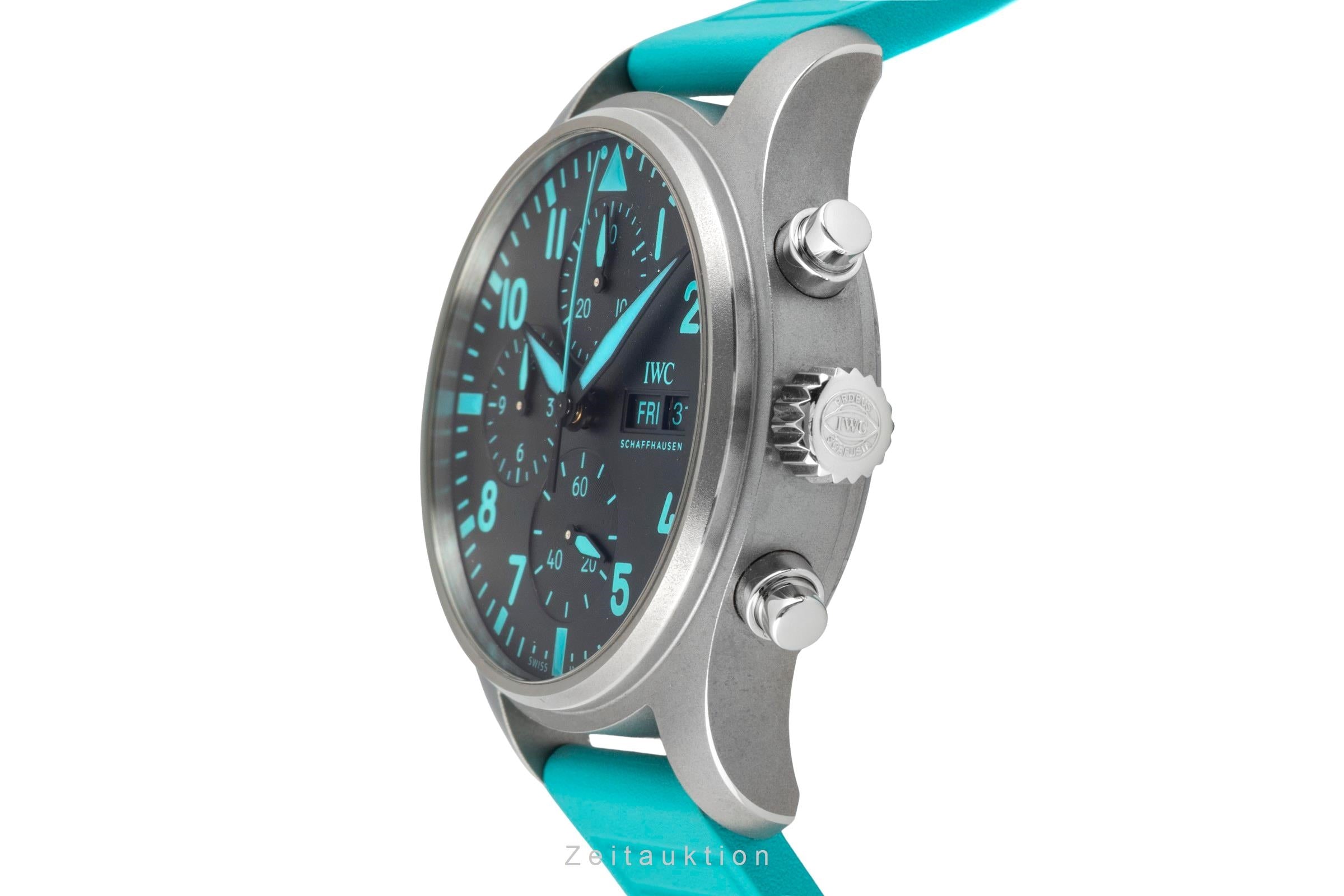IWC Fliegerchronograph chronograph titanium automatic men's watch IW388108 LP: 9000EUR  [2507487]
