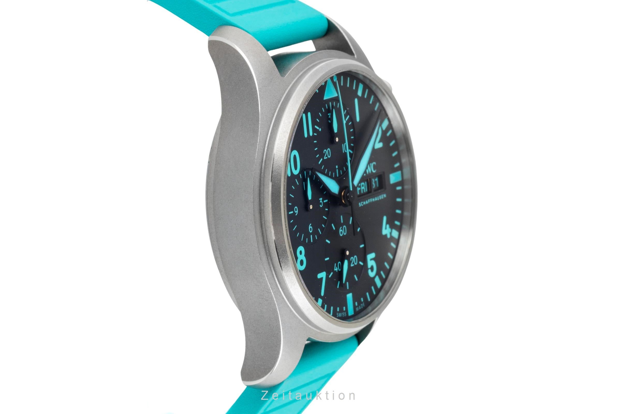 IWC Fliegerchronograph chronograph titanium automatic men's watch IW388108 LP: 9000EUR  [2507487]