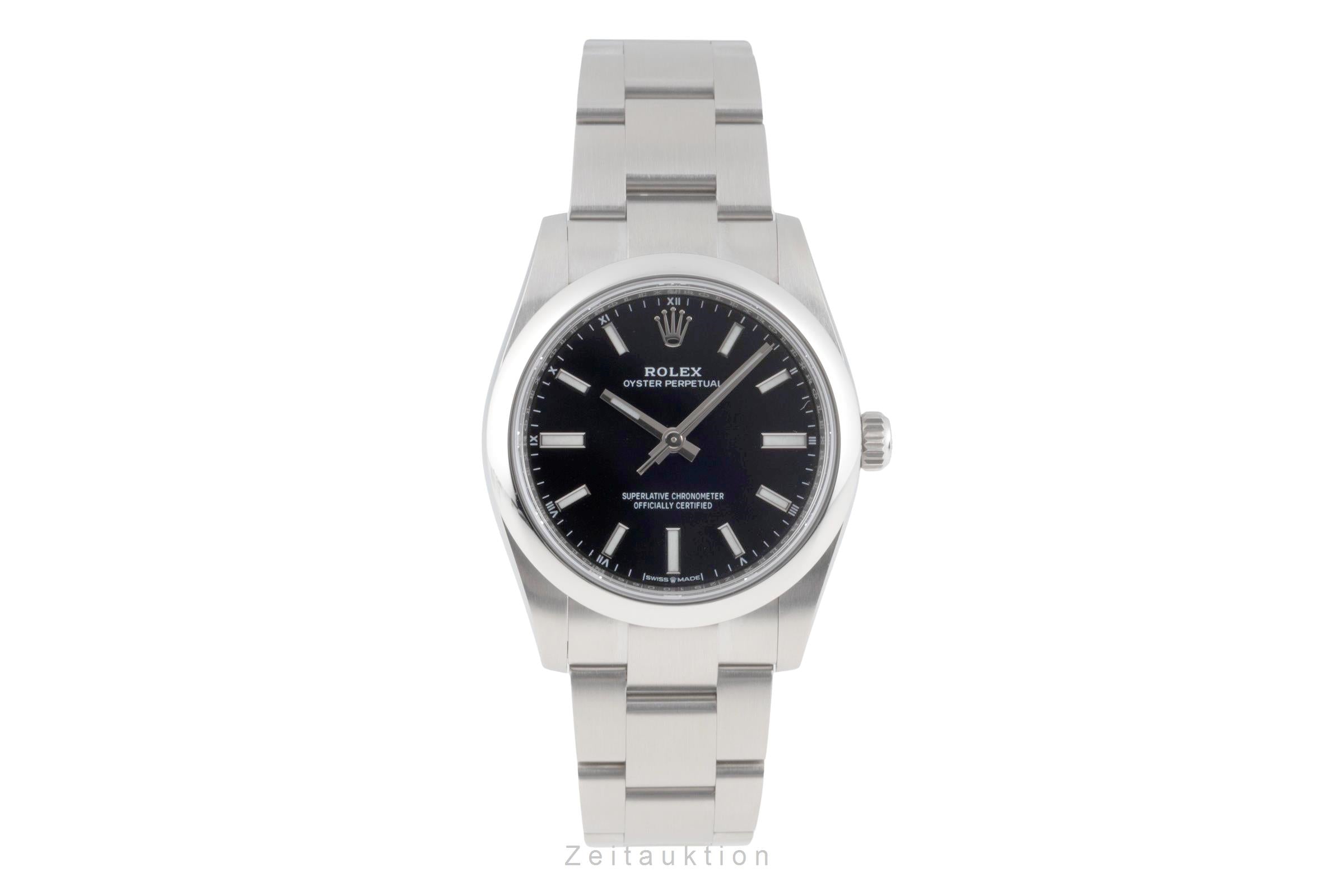 Rolex Oyster Perpetual steel automatic unisex 124200-0002  [2507491]