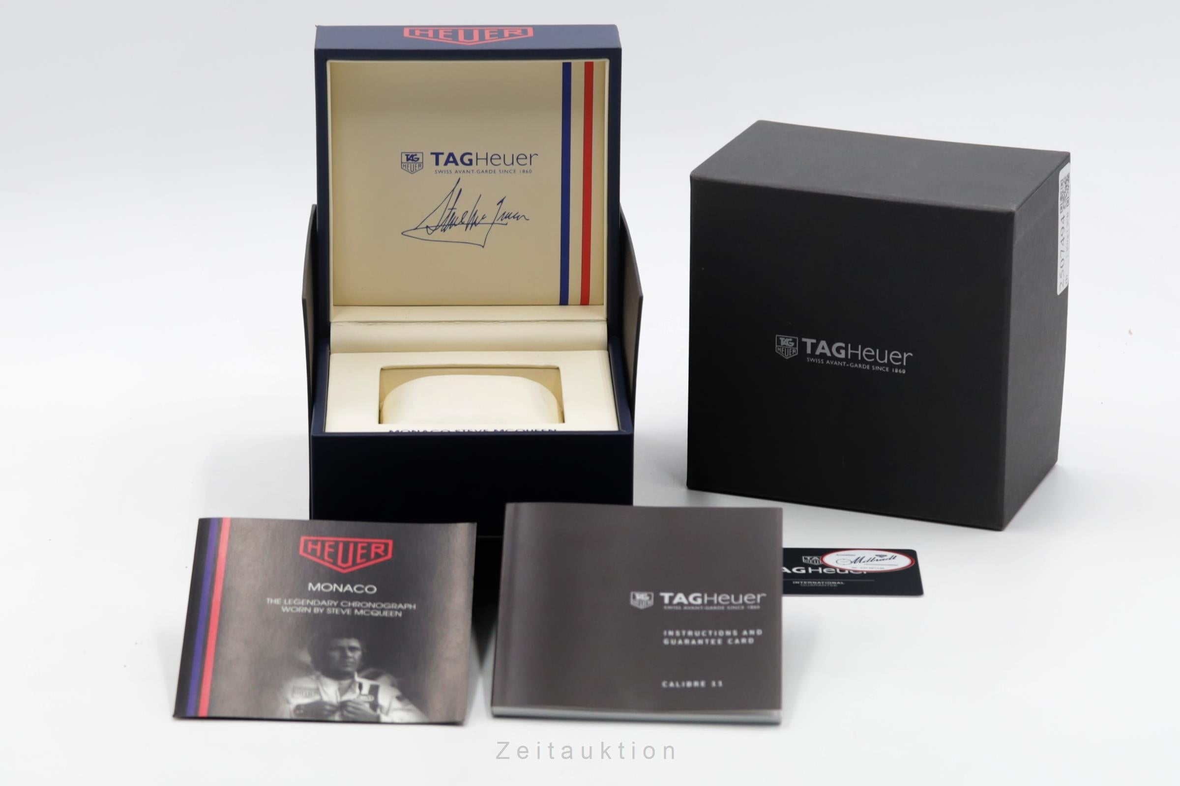 Tag Heuer Monaco chronographe acier automatique montre pour hommes CAW211PF.C6356 LP: 8100EUR  [2507494]