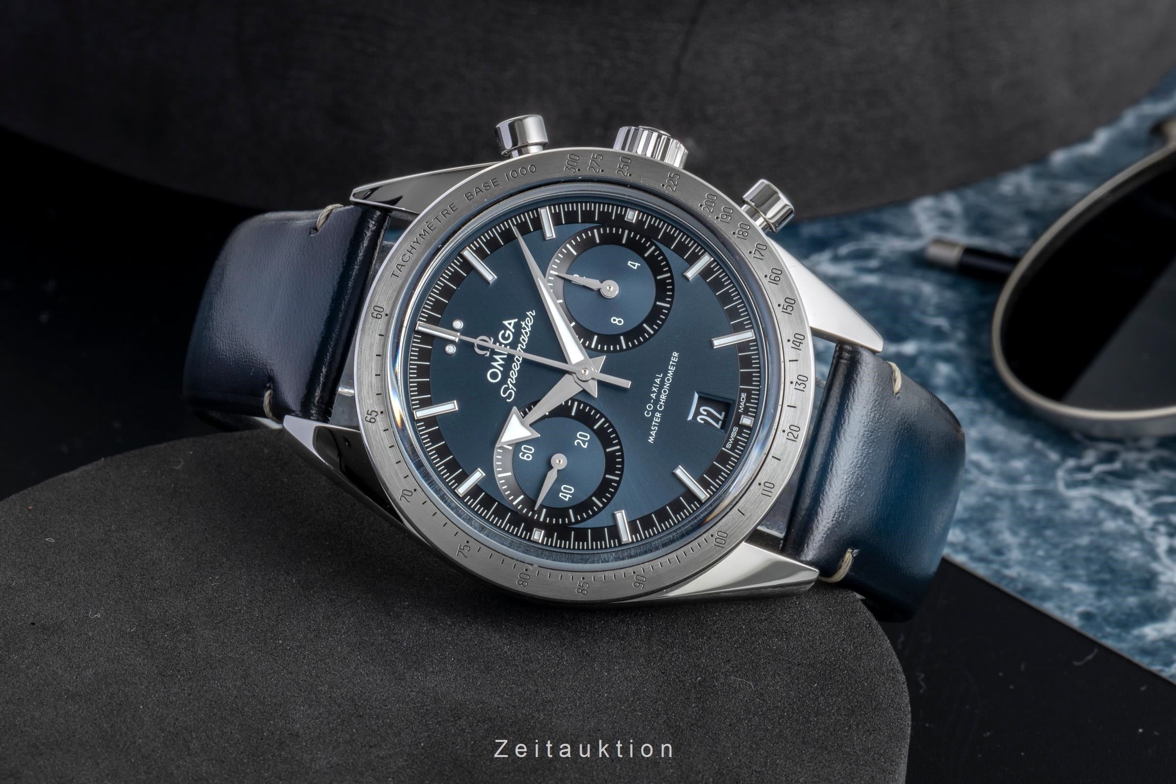 Omega Speedmaster chronograph steel manual winding men's watch 332.12.41.51.03.001 LP: 9900EUR  [2507496]