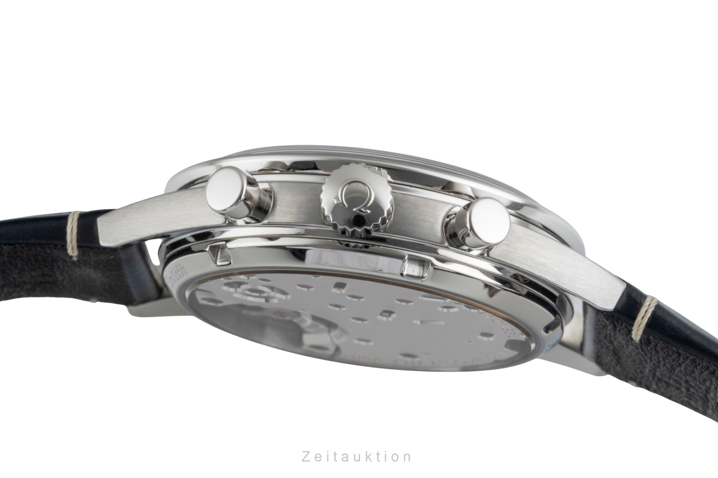 Omega Speedmaster Chronograph Stahl Handaufzug Kal. 9906 Ref