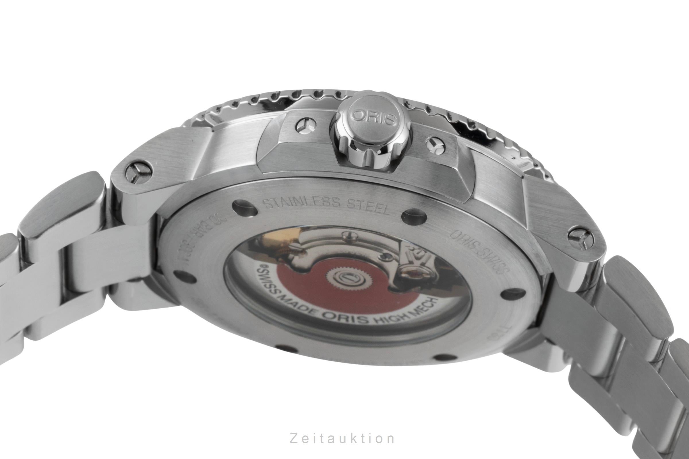 Oris Aquis Date acciaio automatismo orologio da uomo 01 733 7730 4154-07 8 24 05PEB LP: 2300EUR  [2507497]