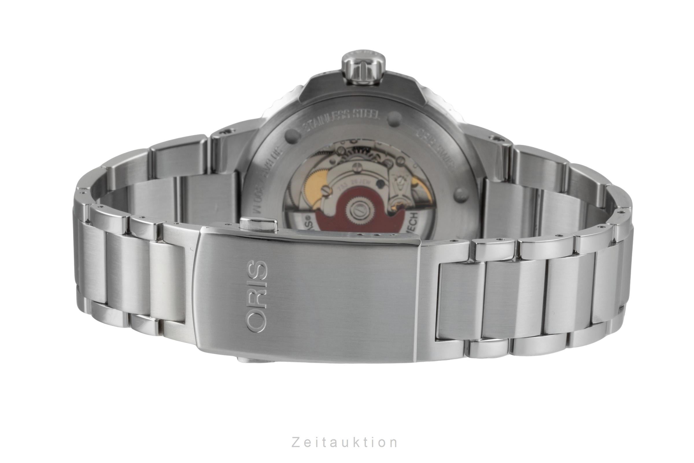Oris Aquis Date acciaio automatismo orologio da uomo 01 733 7730 4154-07 8 24 05PEB LP: 2300EUR  [2507497]